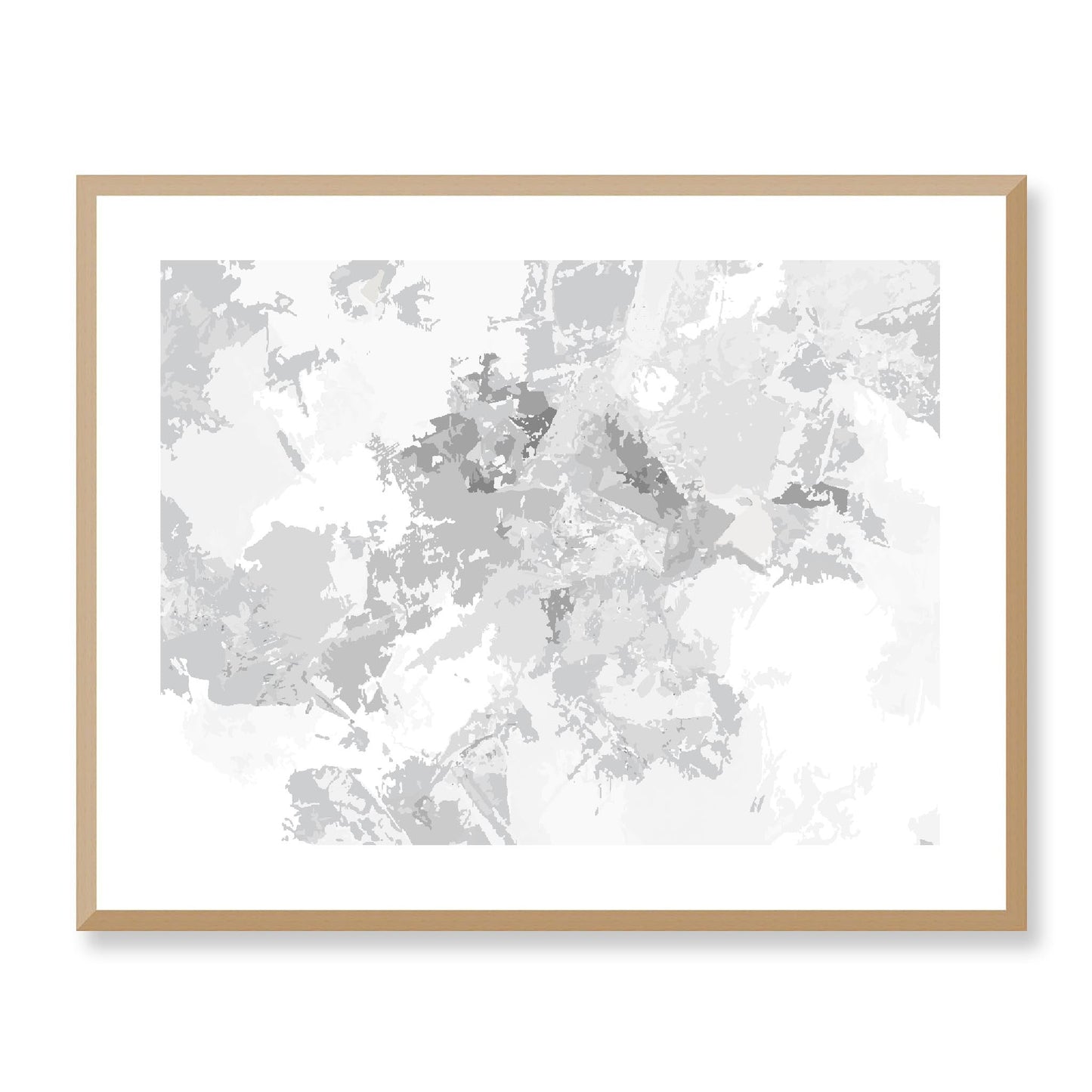 Framed Graphic Art Print, White Mat - 12x10 16x13 20x16 28x22 inches | FPH- 1200-7698, Prints, Graphic art, Natural Frame, 71 x 56 cm ,28 x 22 inches