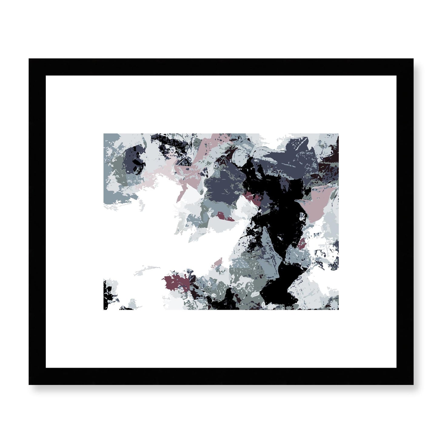 Framed Graphic Art Print, White Mat - 12x10 16x13 20x16 28x22 inches | FPH- 1210-7692, Prints, Graphic art, Black Frame, 30 x 25 cm ,12 x 10 inches