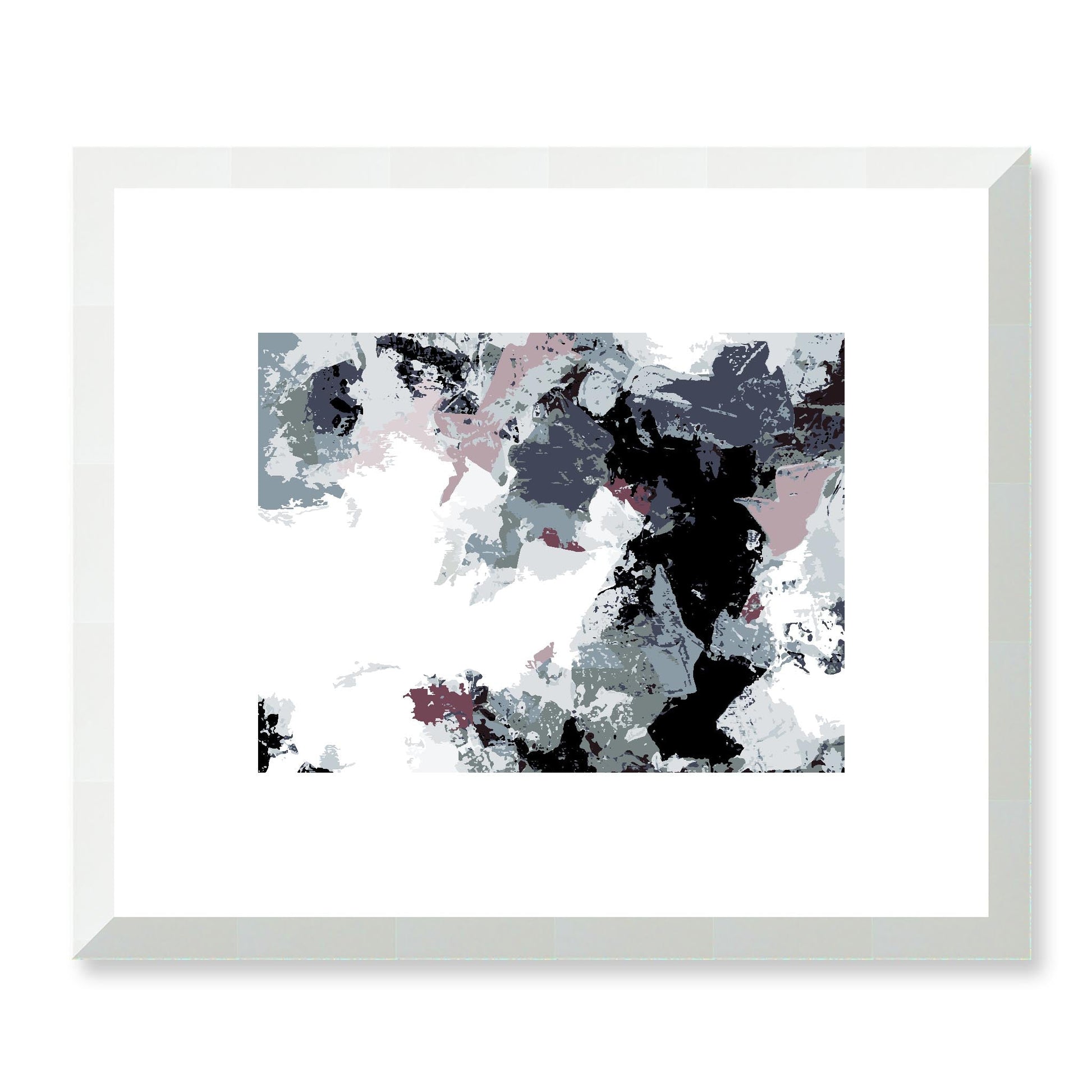 Framed Graphic Art Print, White Mat - 12x10 16x13 20x16 28x22 inches | FPH- 1210-7692, Prints, Graphic art, White Frame, 30 x 25 cm ,12 x 10 inches