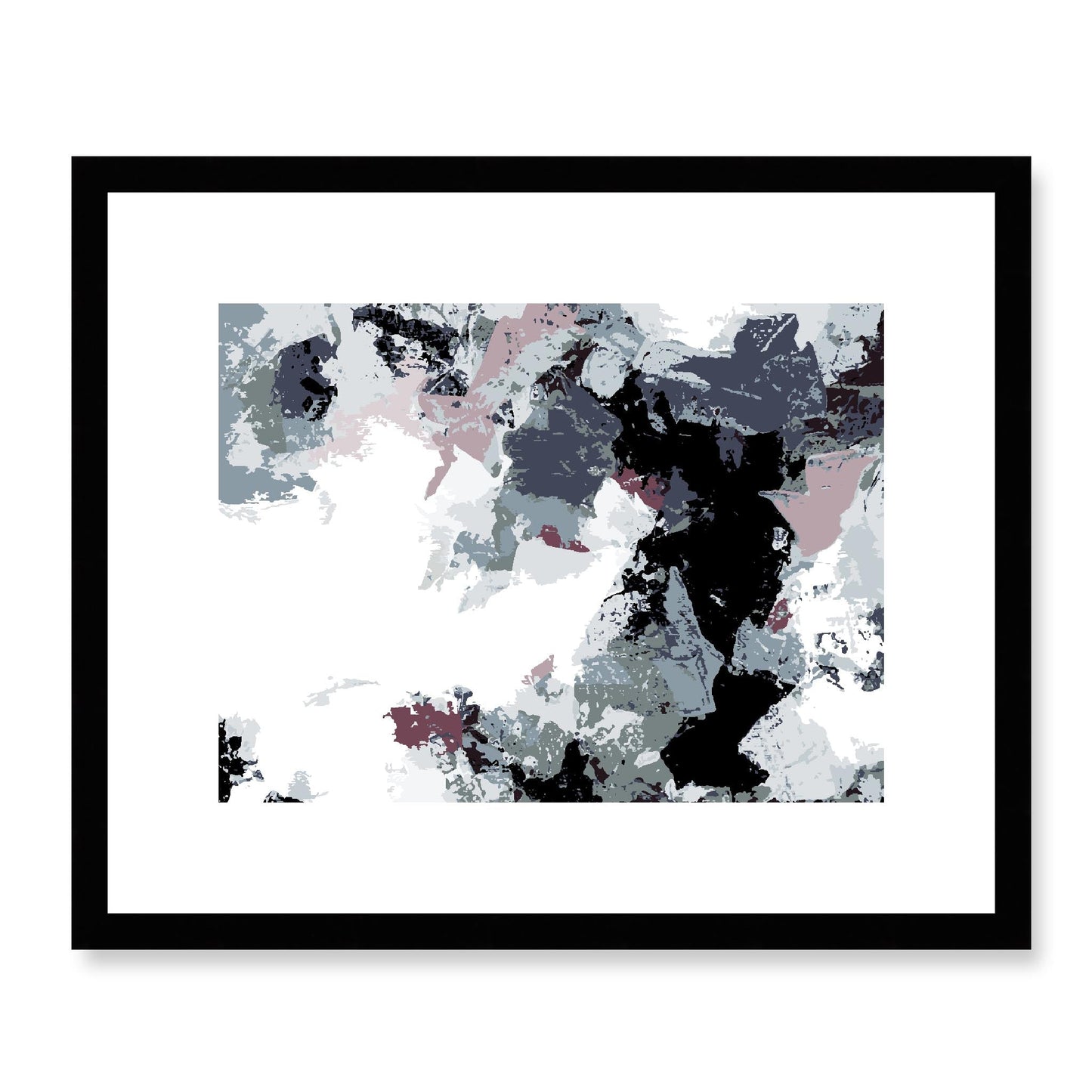 Framed Graphic Art Print, White Mat - 12x10 16x13 20x16 28x22 inches | FPH- 1210-7692, Prints, Graphic art, Black Frame, 41 x 33 cm ,16 x 13 inches