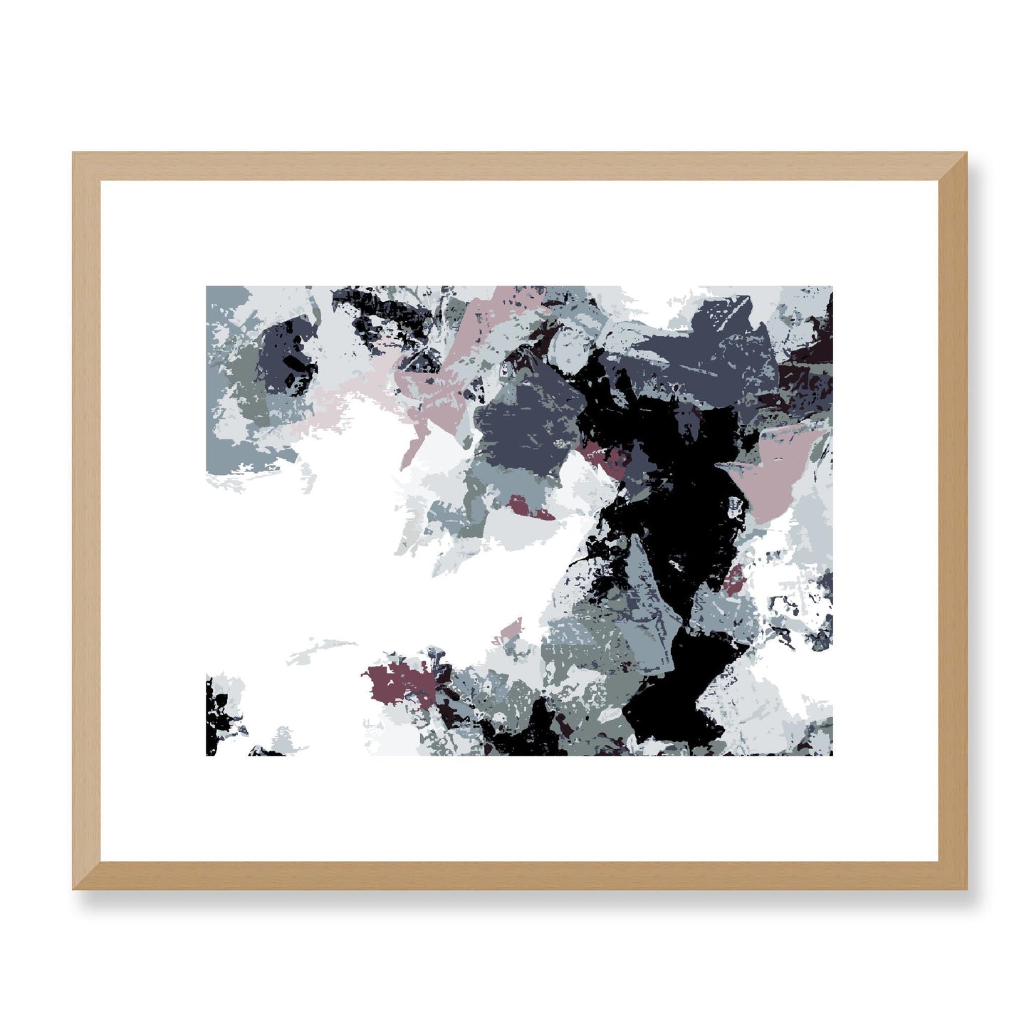 Framed Graphic Art Print, White Mat - 12x10 16x13 20x16 28x22 inches | FPH- 1210-7692, Prints, Graphic art, Natural Frame, 41 x 33 cm ,16 x 13 inches
