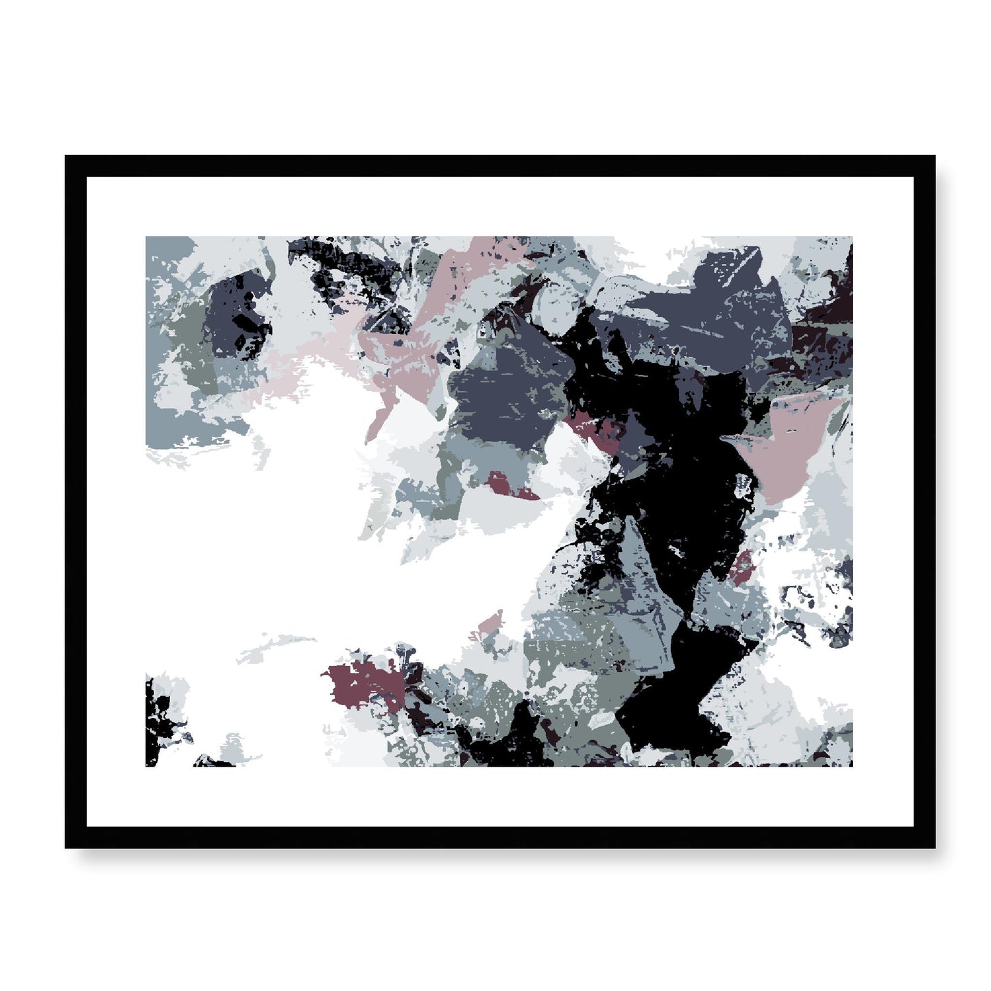 Framed Graphic Art Print, White Mat - 12x10 16x13 20x16 28x22 inches | FPH- 1210-7692, Prints, Graphic art, Black Frame, 71 x 56 cm ,28 x 22 inches