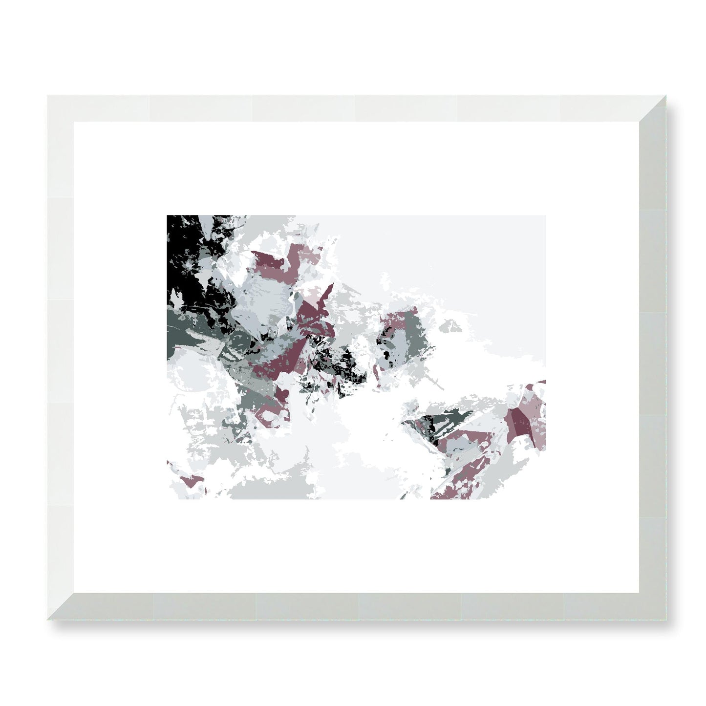 Framed Graphic Art Print, White Mat - 12x10 16x13 20x16 28x22 inches | FPH- 1210-7694, Prints, Graphic art, White Frame, 30 x 25 cm ,12 x 10 inches