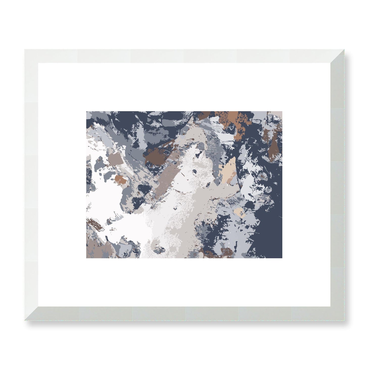 Framed Graphic Art Print, White Mat - 12x10 16x13 20x16 28x22 inches | FPH- 1220-7689, Prints, Graphic art, White Frame, 30 x 25 cm ,12 x 10 inches