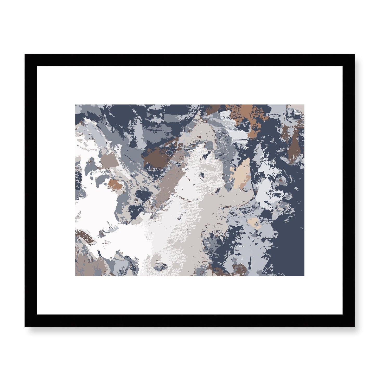 Framed Graphic Art Print, White Mat - 12x10 16x13 20x16 28x22 inches | FPH- 1220-7689, Prints, Graphic art, Black Frame, 41 x 33 cm ,16 x 13 inches