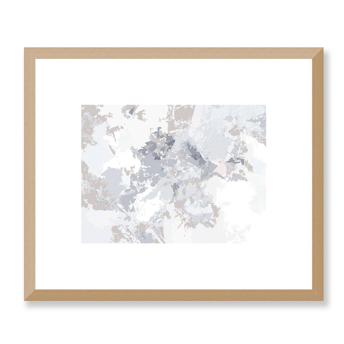 Framed Graphic Art Print, White Mat - 12x10 16x13 20x16 28x22 inches | FPH- 1220-7698, Prints, Graphic art, Natural Frame, 30 x 25 cm ,12 x 10 inches