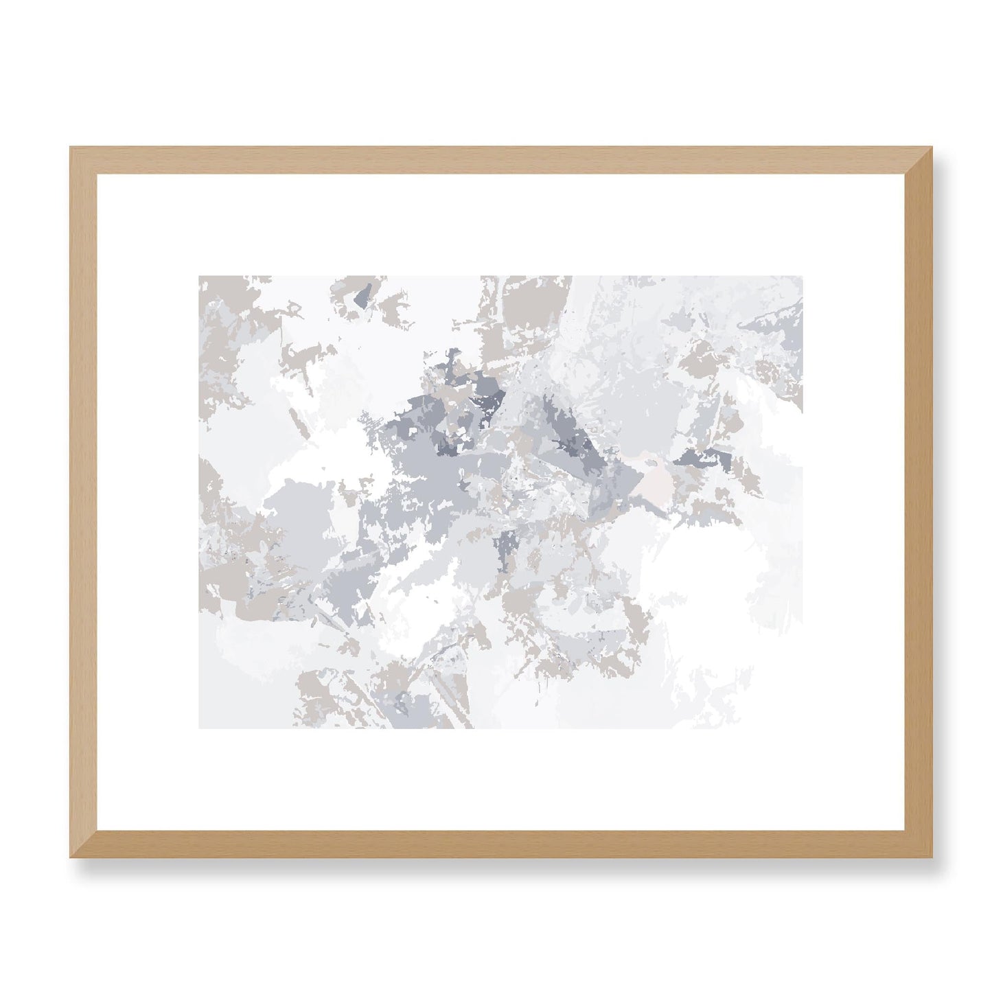Framed Graphic Art Print, White Mat - 12x10 16x13 20x16 28x22 inches | FPH- 1220-7698, Prints, Graphic art, Natural Frame, 41 x 33 cm ,16 x 13 inches