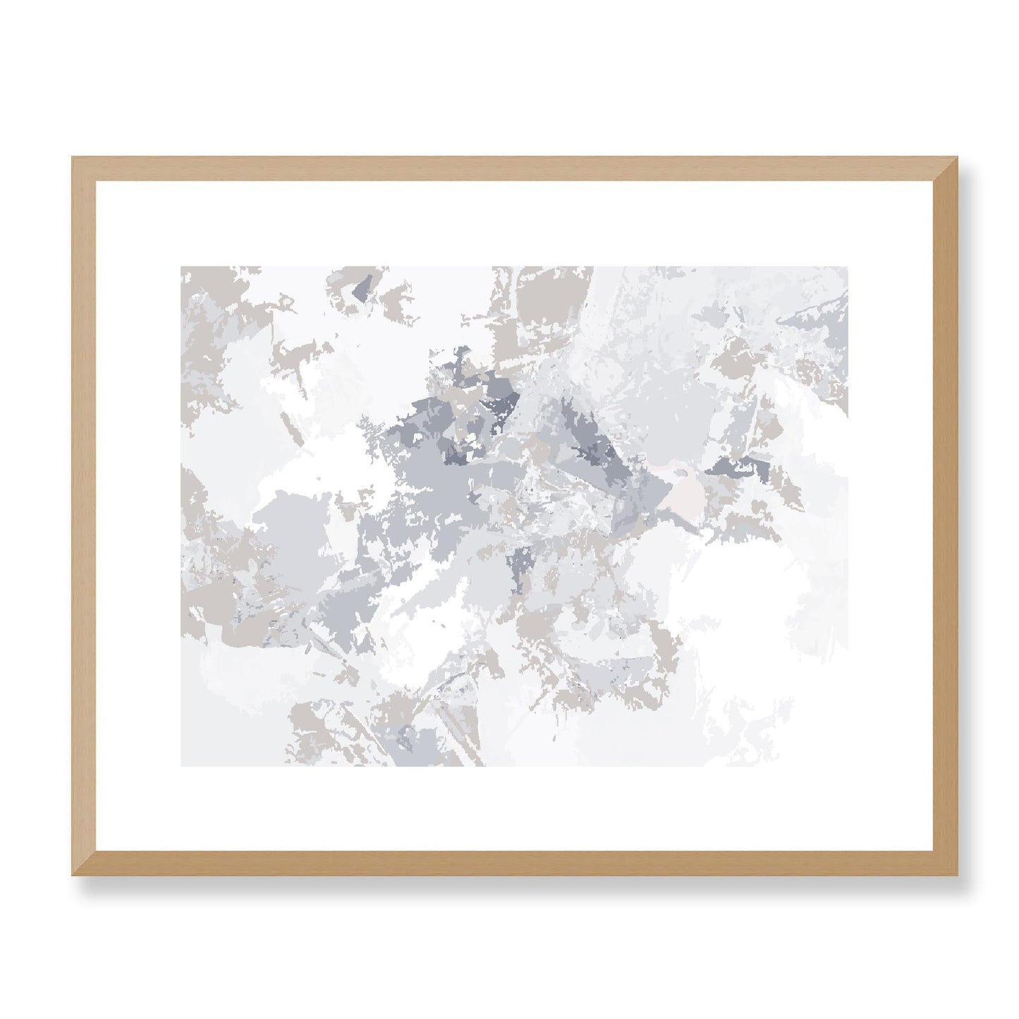 Framed Graphic Art Print, White Mat - 12x10 16x13 20x16 28x22 inches | FPH- 1220-7698, Prints, Graphic art, Natural Frame, 51 x 41 cm ,20 x 16 inches