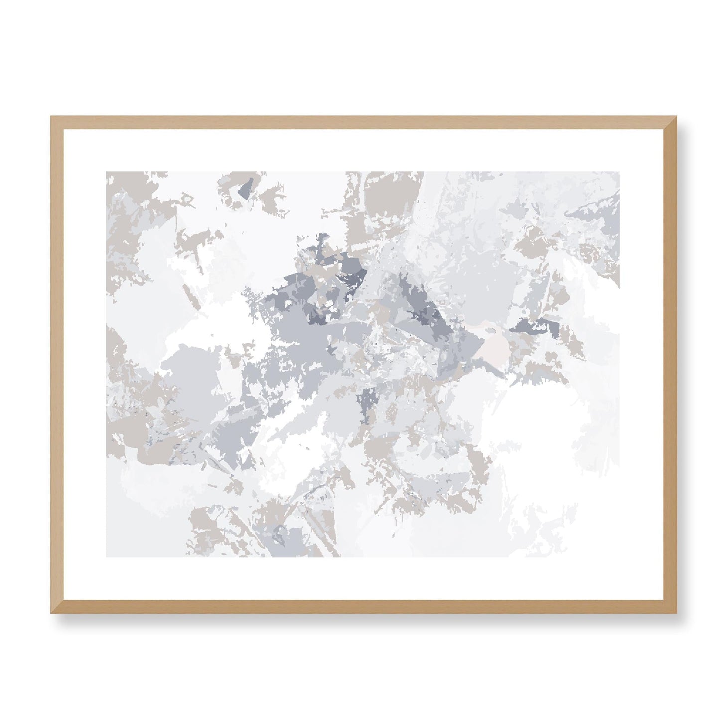 Framed Graphic Art Print, White Mat - 12x10 16x13 20x16 28x22 inches | FPH- 1220-7698, Prints, Graphic art, Natural Frame, 71 x 56 cm ,28 x 22 inches