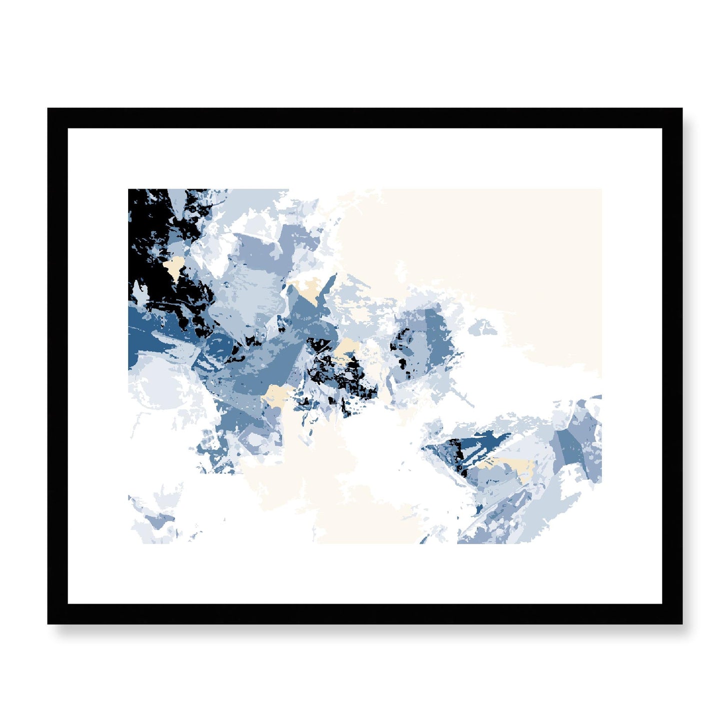 Framed Graphic Art Print, White Mat - 12x10 16x13 20x16 28x22 inches | FPH- 1230-7694, Prints, Graphic art, Black Frame, 51 x 41 cm ,20 x 16 inches