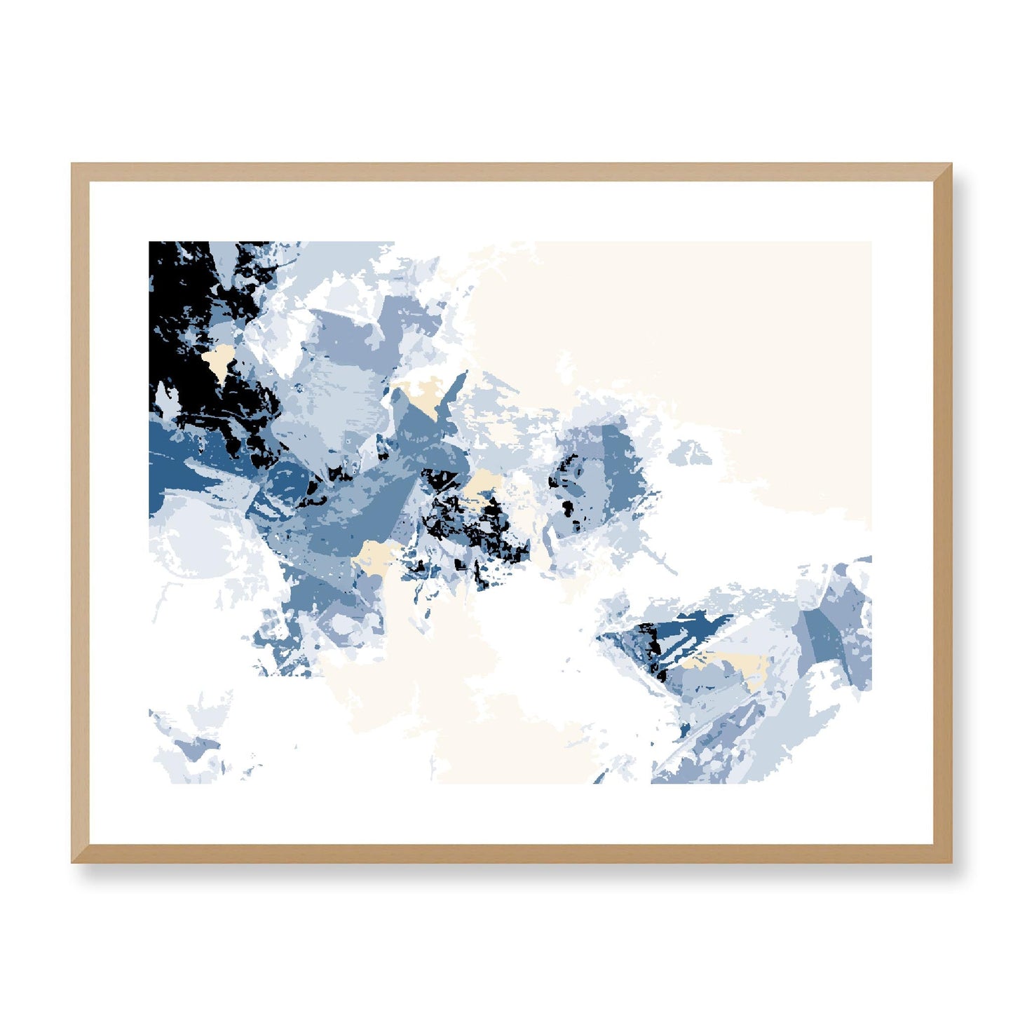 Framed Graphic Art Print, White Mat - 12x10 16x13 20x16 28x22 inches | FPH- 1230-7694, Prints, Graphic art, Natural Frame, 71 x 56 cm ,28 x 22 inches