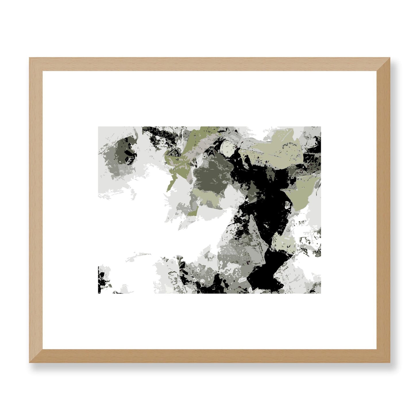 Framed Graphic Art Print, White Mat - 12x10 16x13 20x16 28x22 inches | FPH- 1240-7692, Prints, Graphic art, Natural Frame, 30 x 25 cm ,12 x 10 inches