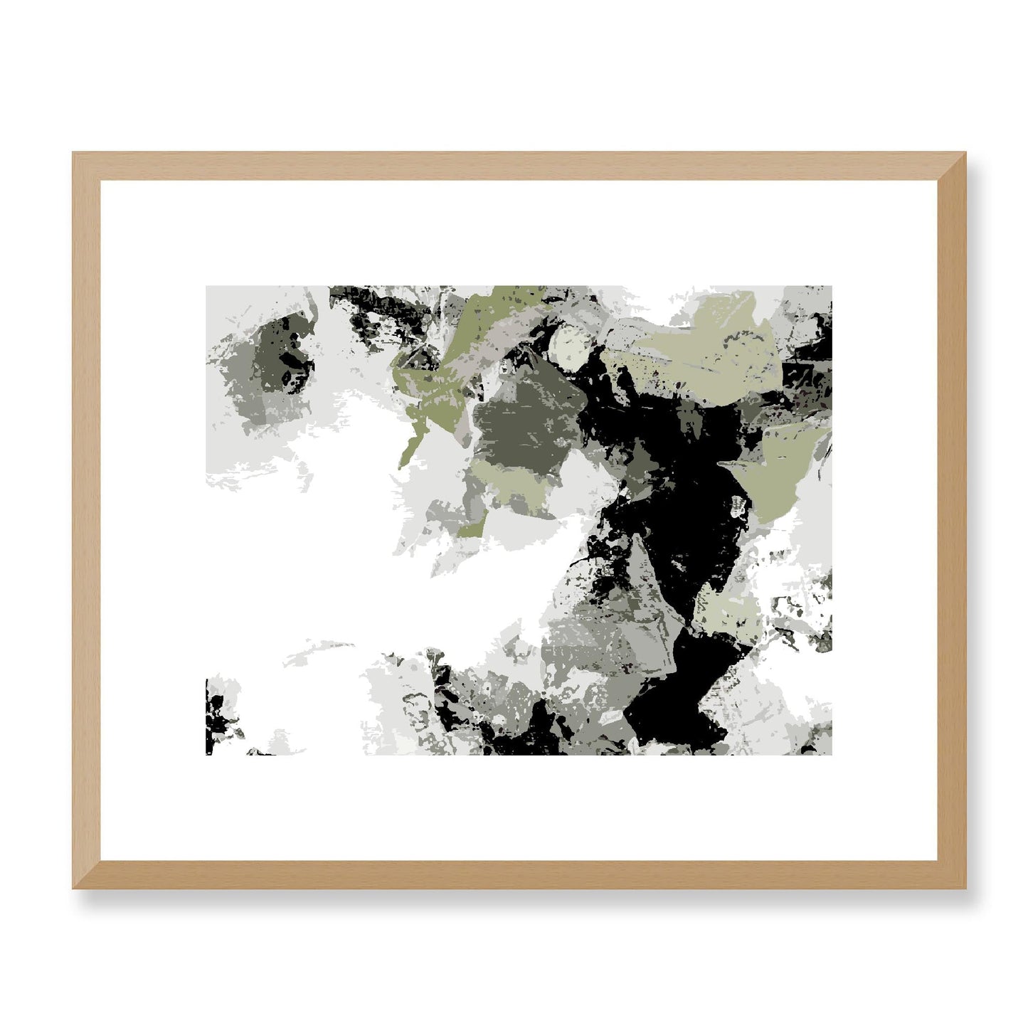 Framed Graphic Art Print, White Mat - 12x10 16x13 20x16 28x22 inches | FPH- 1240-7692, Prints, Graphic art, Natural Frame, 41 x 33 cm ,16 x 13 inches
