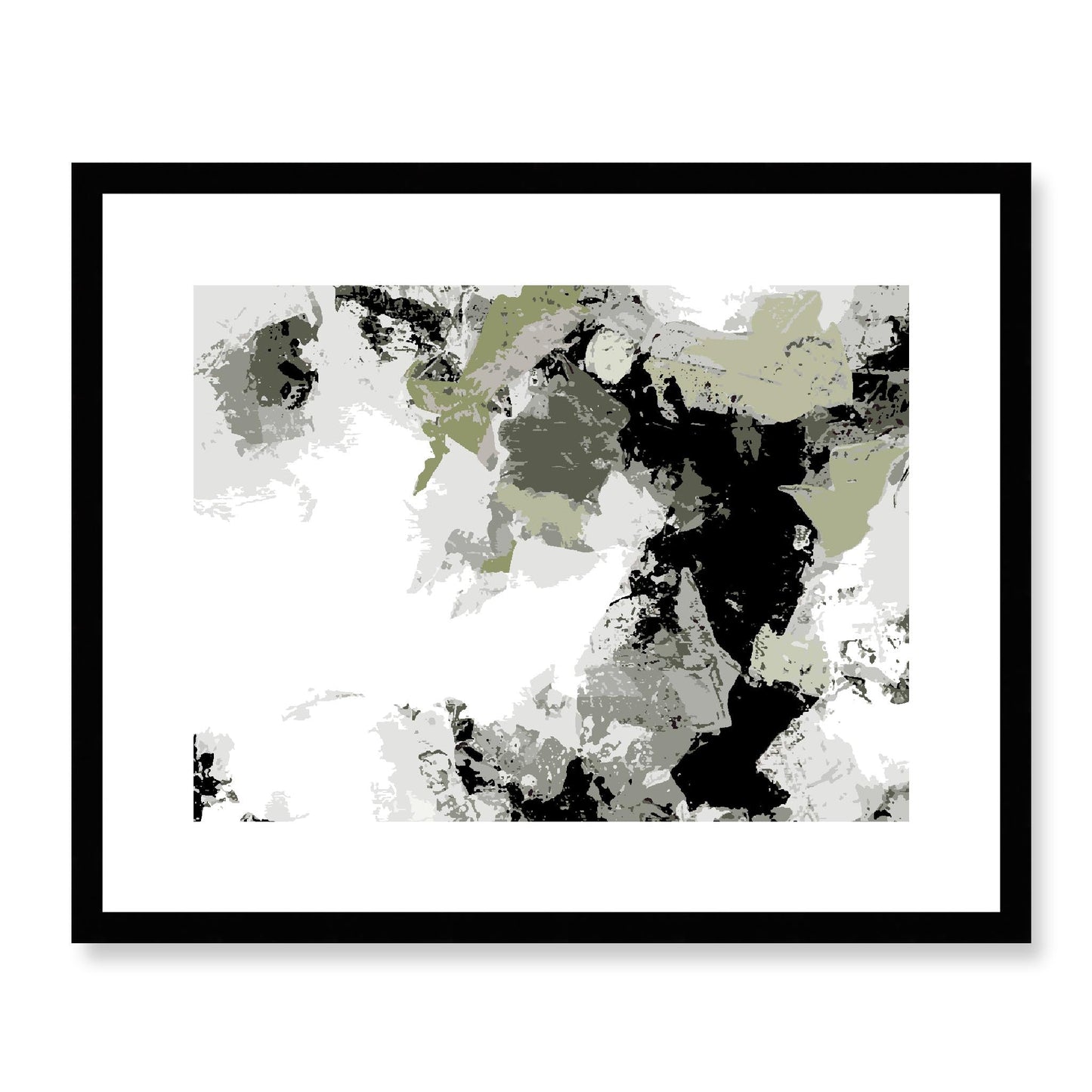 Framed Graphic Art Print, White Mat - 12x10 16x13 20x16 28x22 inches | FPH- 1240-7692, Prints, Graphic art, Black Frame, 51 x 41 cm ,20 x 16 inches