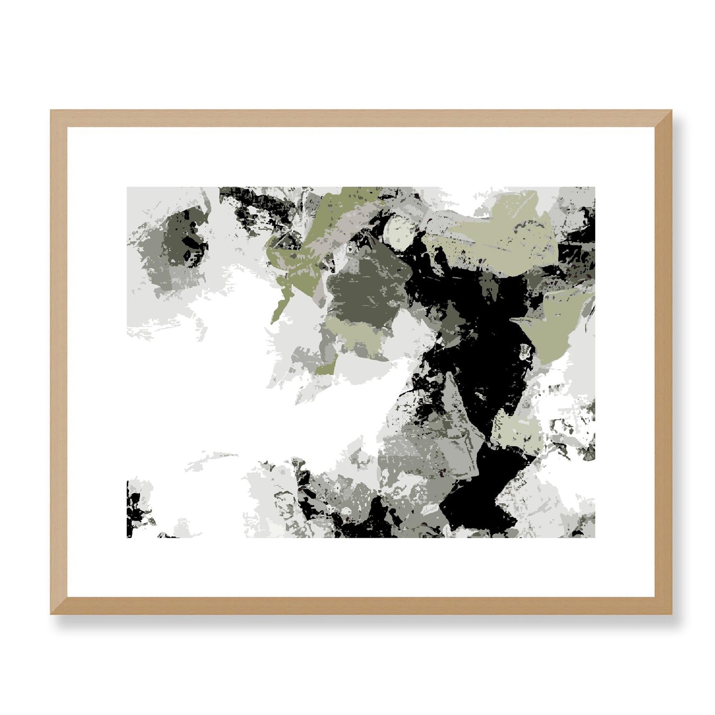 Framed Graphic Art Print, White Mat - 12x10 16x13 20x16 28x22 inches | FPH- 1240-7692, Prints, Graphic art, Natural Frame, 51 x 41 cm ,20 x 16 inches