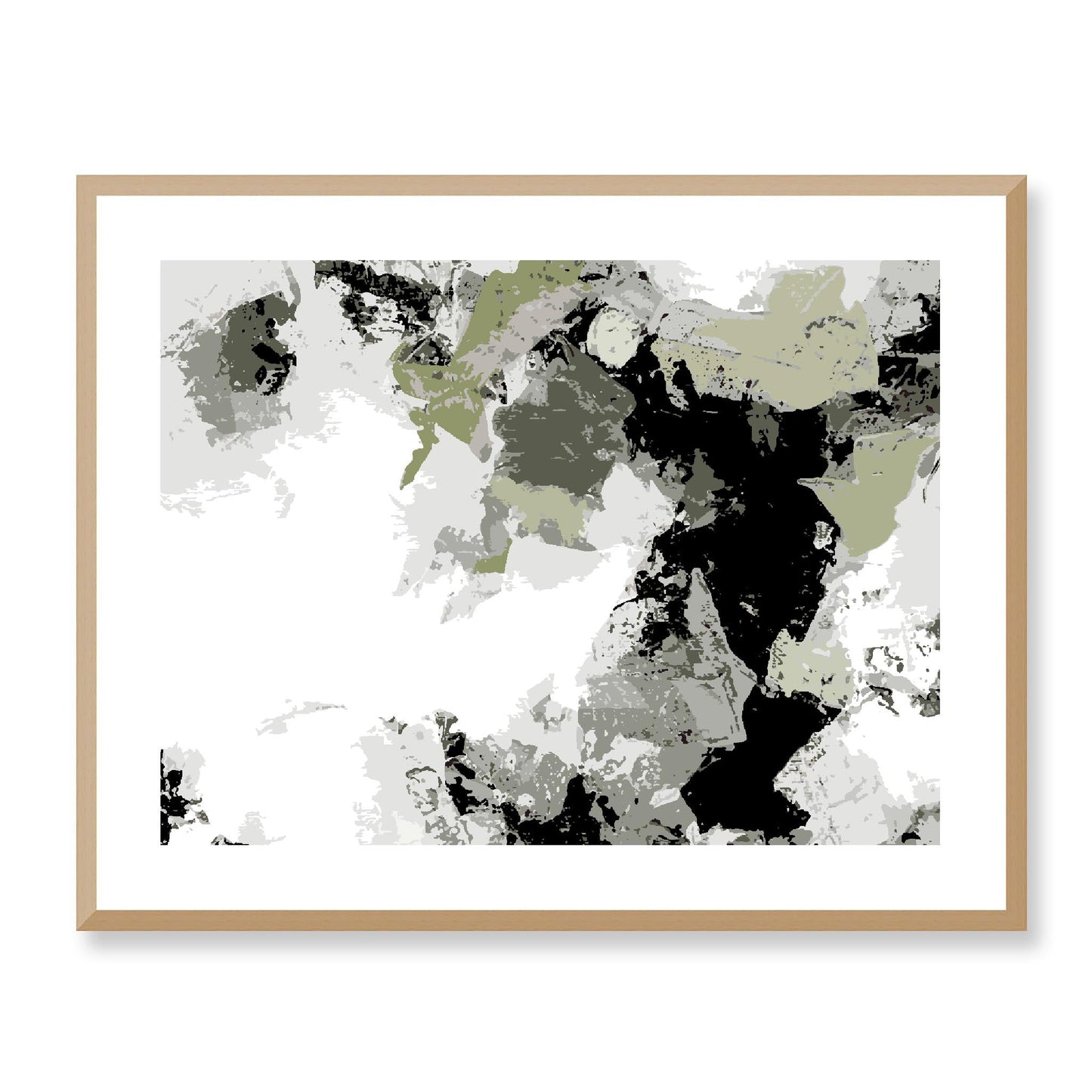 Framed Graphic Art Print, White Mat - 12x10 16x13 20x16 28x22 inches | FPH- 1240-7692, Prints, Graphic art, Natural Frame, 71 x 56 cm ,28 x 22 inches