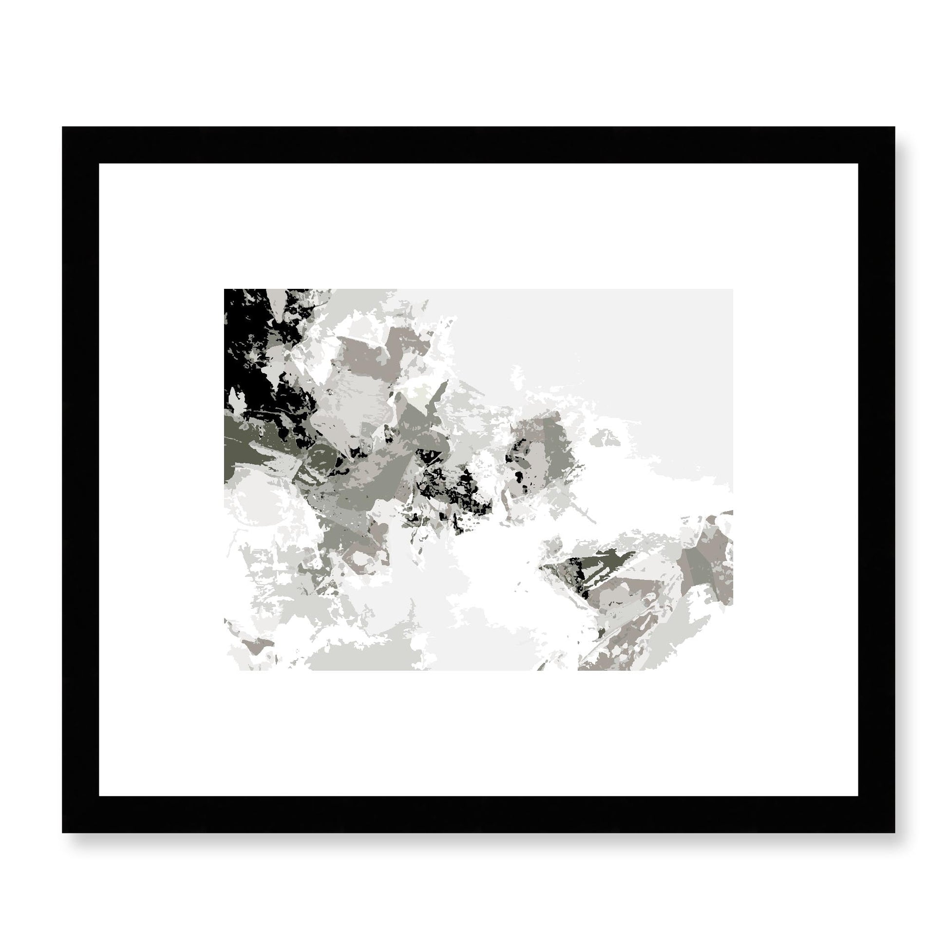 Framed Graphic Art Print, White Mat - 12x10 16x13 20x16 28x22 inches | FPH- 1240-7694, Prints, Graphic art, Black Frame, 30 x 25 cm ,12 x 10 inches