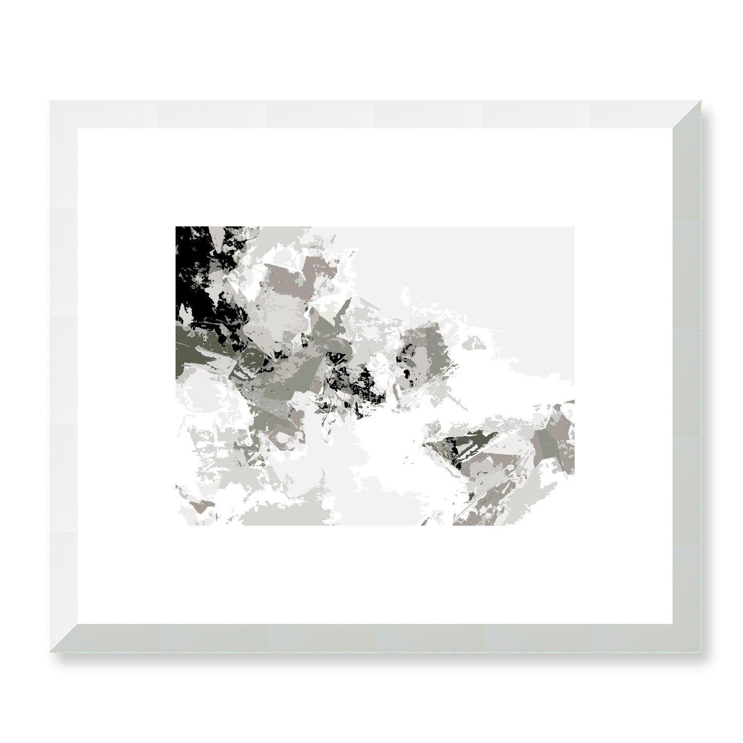 Framed Graphic Art Print, White Mat - 12x10 16x13 20x16 28x22 inches | FPH- 1240-7694, Prints, Graphic art, White Frame, 30 x 25 cm ,12 x 10 inches