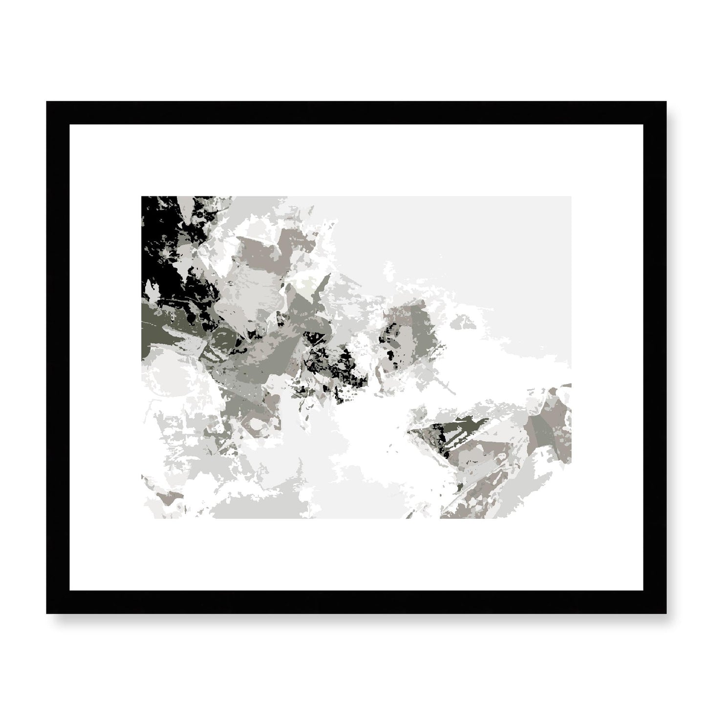 Framed Graphic Art Print, White Mat - 12x10 16x13 20x16 28x22 inches | FPH- 1240-7694, Prints, Graphic art, Black Frame, 41 x 33 cm ,16 x 13 inches