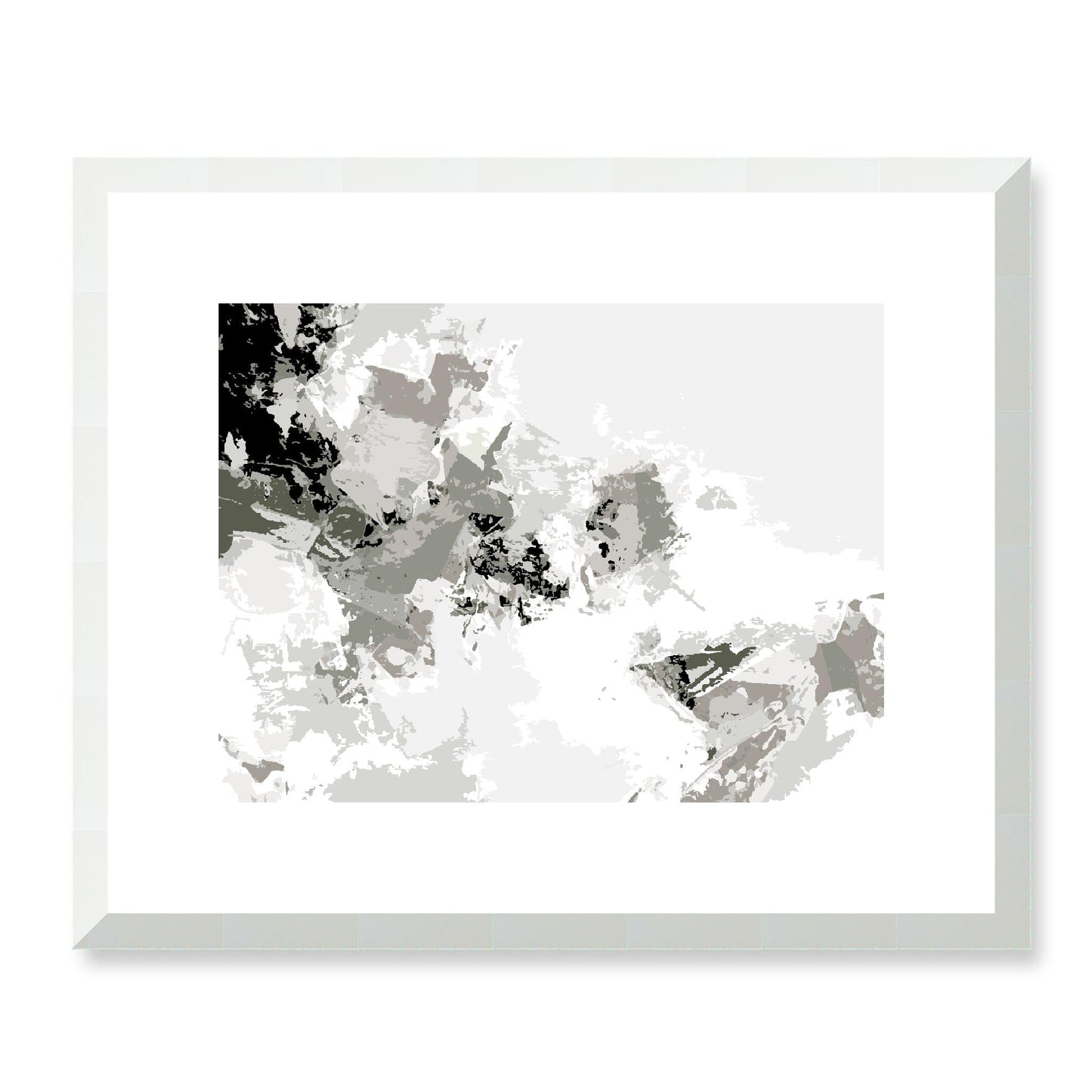 Framed Graphic Art Print, White Mat - 12x10 16x13 20x16 28x22 inches | FPH- 1240-7694, Prints, Graphic art, White Frame, 41 x 33 cm ,16 x 13 inches