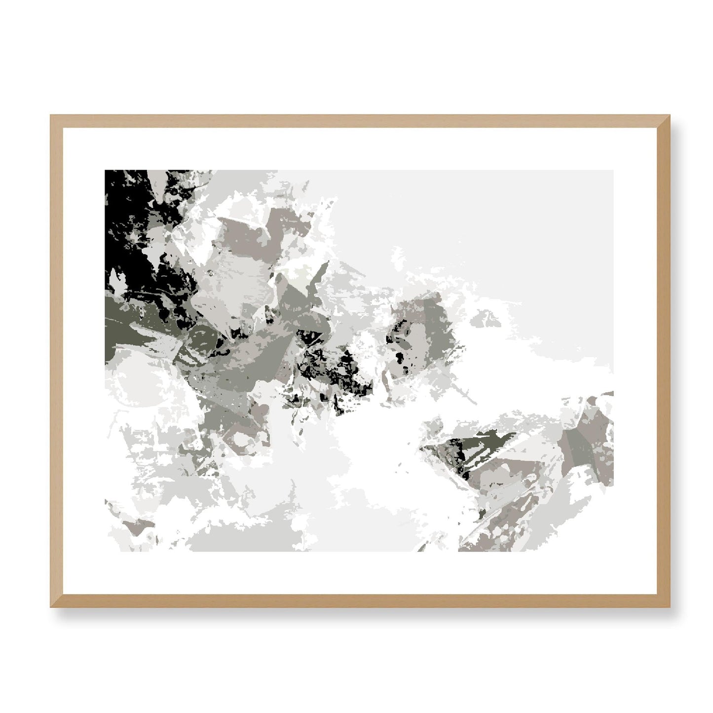 Framed Graphic Art Print, White Mat - 12x10 16x13 20x16 28x22 inches | FPH- 1240-7694, Prints, Graphic art, Natural Frame, 71 x 56 cm ,28 x 22 inches