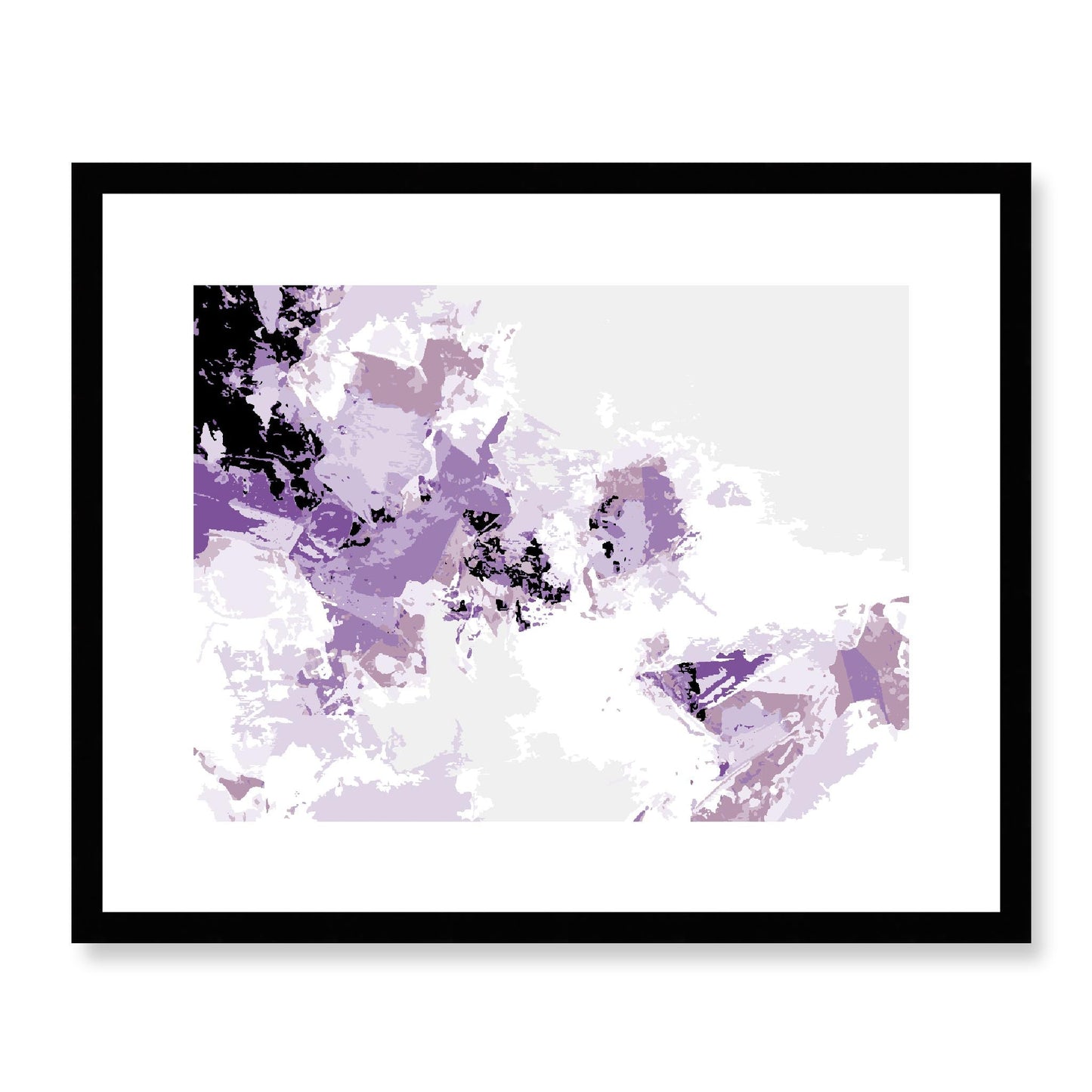 Framed Graphic Art Print, White Mat - 12x10 16x13 20x16 28x22 inches | FPH- 1250-7694, Prints, Graphic art, Black Frame, 51 x 41 cm ,20 x 16 inches