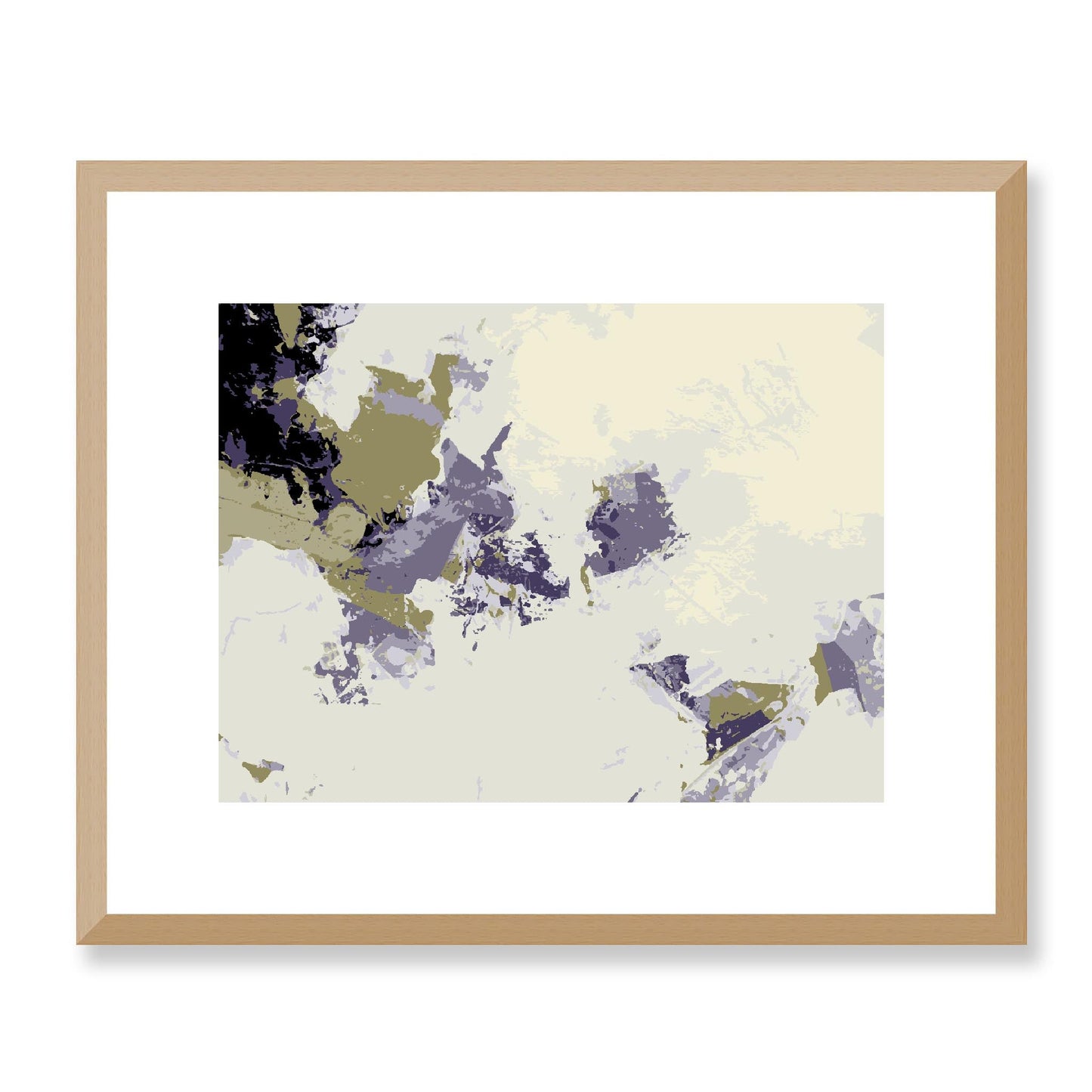 Framed Graphic Art Print, White Mat - 12x10 16x13 20x16 28x22 inches | FPH- 1260-7694, Prints, Graphic art, Natural Frame, 41 x 33 cm ,16 x 13 inches