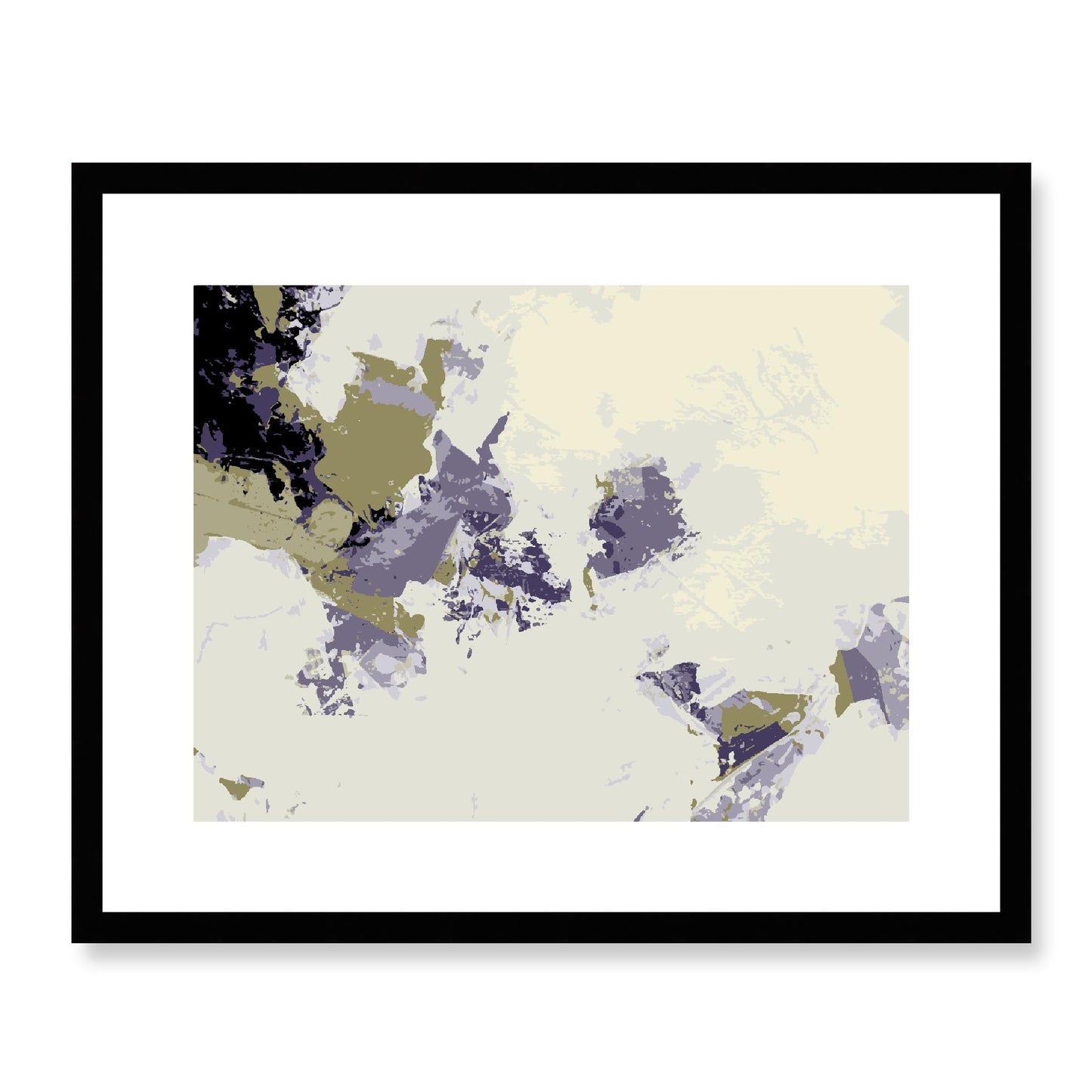 Framed Graphic Art Print, White Mat - 12x10 16x13 20x16 28x22 inches | FPH- 1260-7694, Prints, Graphic art, Black Frame, 51 x 41 cm ,20 x 16 inches