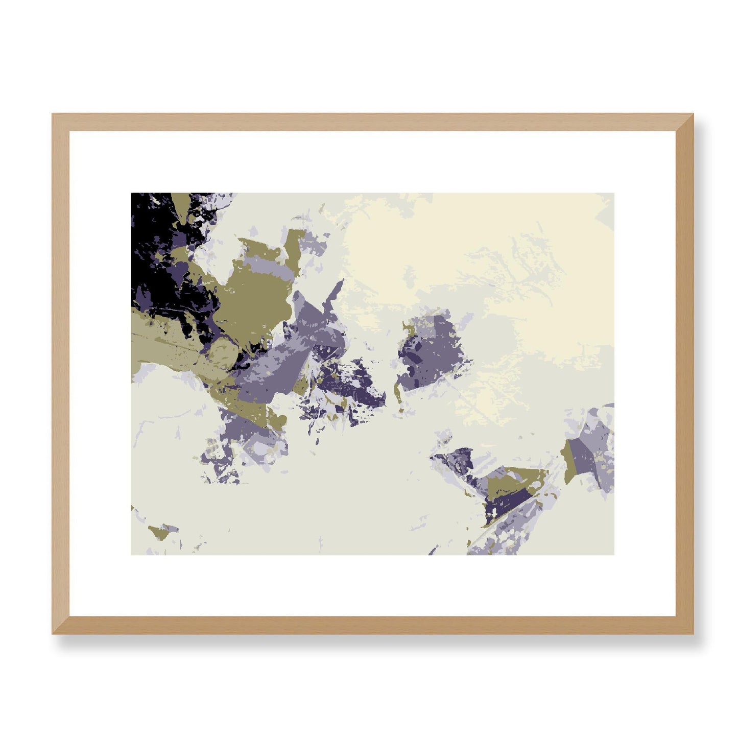 Framed Graphic Art Print, White Mat - 12x10 16x13 20x16 28x22 inches | FPH- 1260-7694, Prints, Graphic art, Natural Frame, 51 x 41 cm ,20 x 16 inches