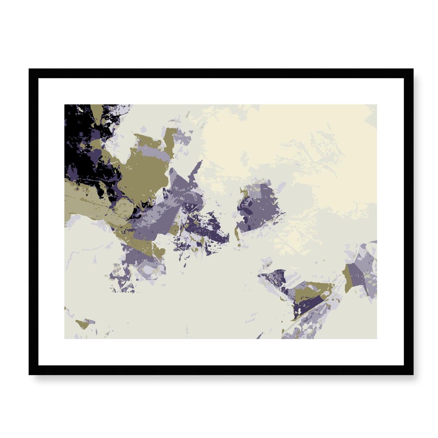 Framed Graphic Art Print, White Mat - 12x10 16x13 20x16 28x22 inches | FPH- 1260-7694, Prints, Graphic art, Black Frame, 71 x 56 cm ,28 x 22 inches