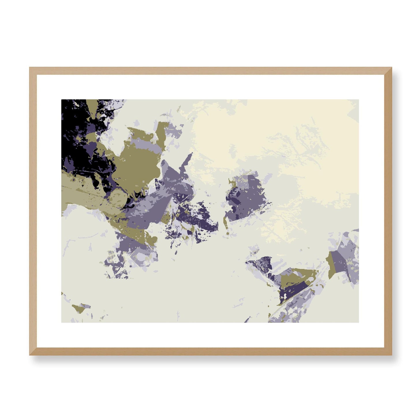 Framed Graphic Art Print, White Mat - 12x10 16x13 20x16 28x22 inches | FPH- 1260-7694, Prints, Graphic art, Natural Frame, 71 x 56 cm ,28 x 22 inches