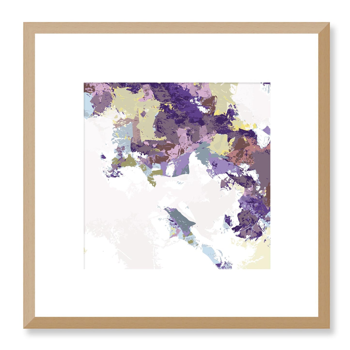 Framed Graphic Art Print, White Mat - 8x8 12x12 16x16 20x20 24x24 28x28 inches | FPS-1140-7693, Prints, Graphic art, Natural Frame, 30 x 30 cm ,12 x 12 inches