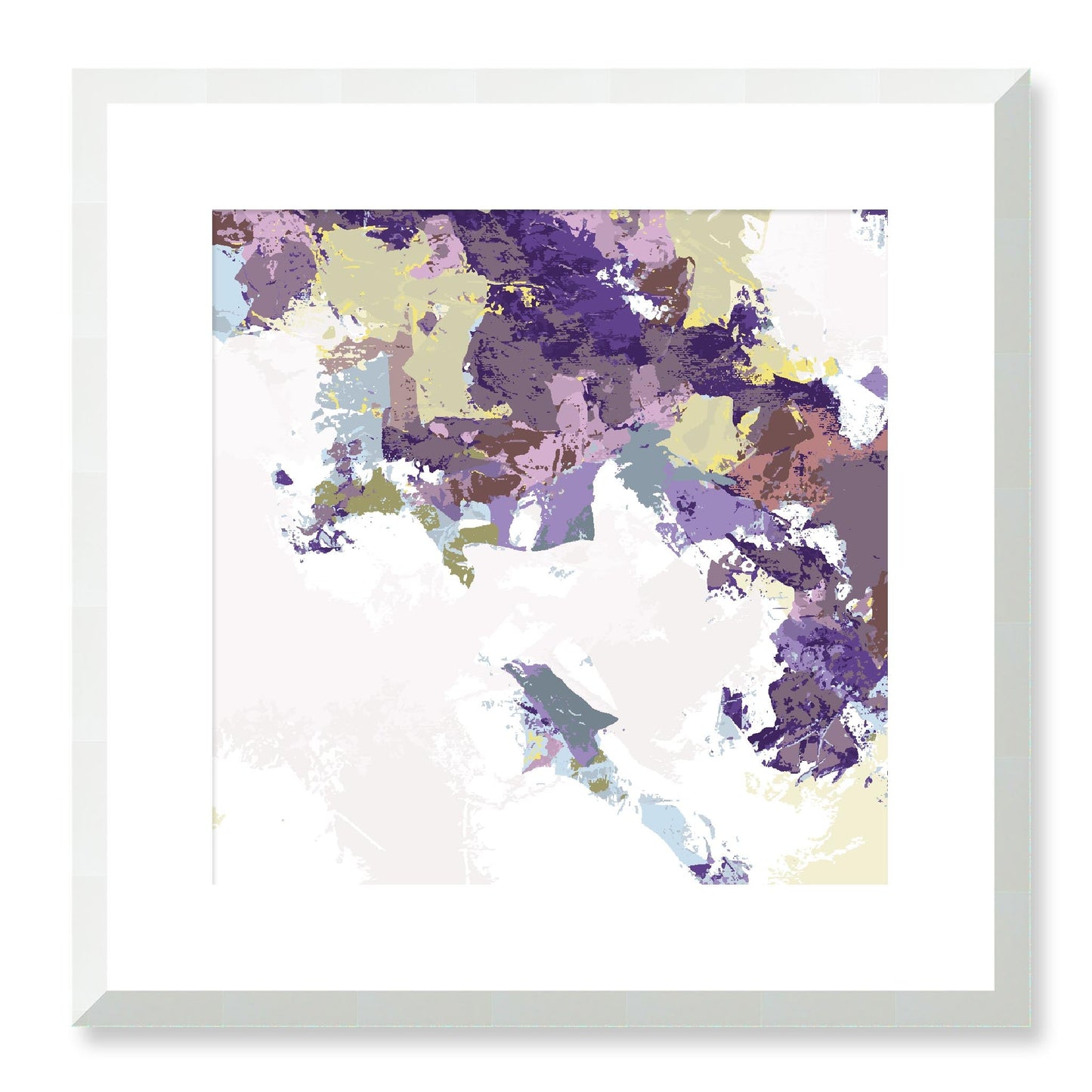 Framed Graphic Art Print, White Mat - 8x8 12x12 16x16 20x20 24x24 28x28 inches | FPS-1140-7693, Prints, Graphic art, White Frame, 41 x 41 cm ,16 x 16 inches