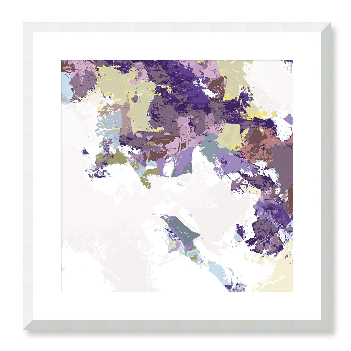 Framed Graphic Art Print, White Mat - 8x8 12x12 16x16 20x20 24x24 28x28 inches | FPS-1140-7693, Prints, Graphic art, White Frame, 51 x 51 cm ,20 x 20 inches