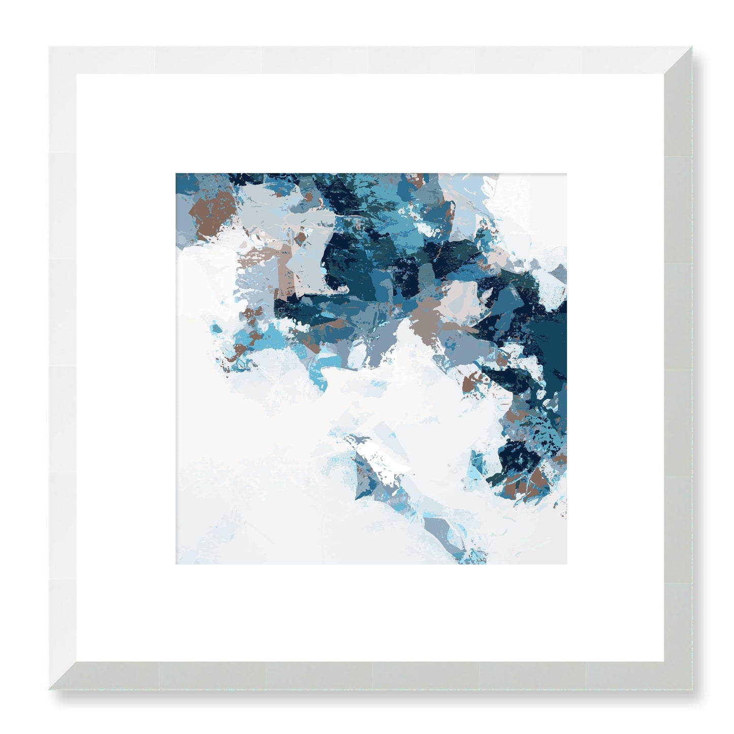 Framed Graphic Art Print, White Mat - 8x8 12x12 16x16 20x20 24x24 28x28 inches | FPS-1150-7693, Prints, Graphic art, White Frame, 30 x 30 cm ,12 x 12 inches