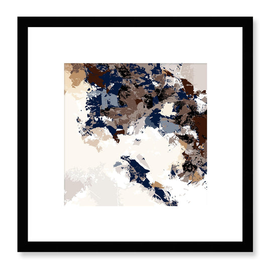 Framed Graphic Art Print, White Mat - 8x8 12x12 16x16 20x20 24x24 28x28 inches | FPS-1160-7693, Prints, Graphic art, Black Frame, 30 x 30 cm ,12 x 12 inches