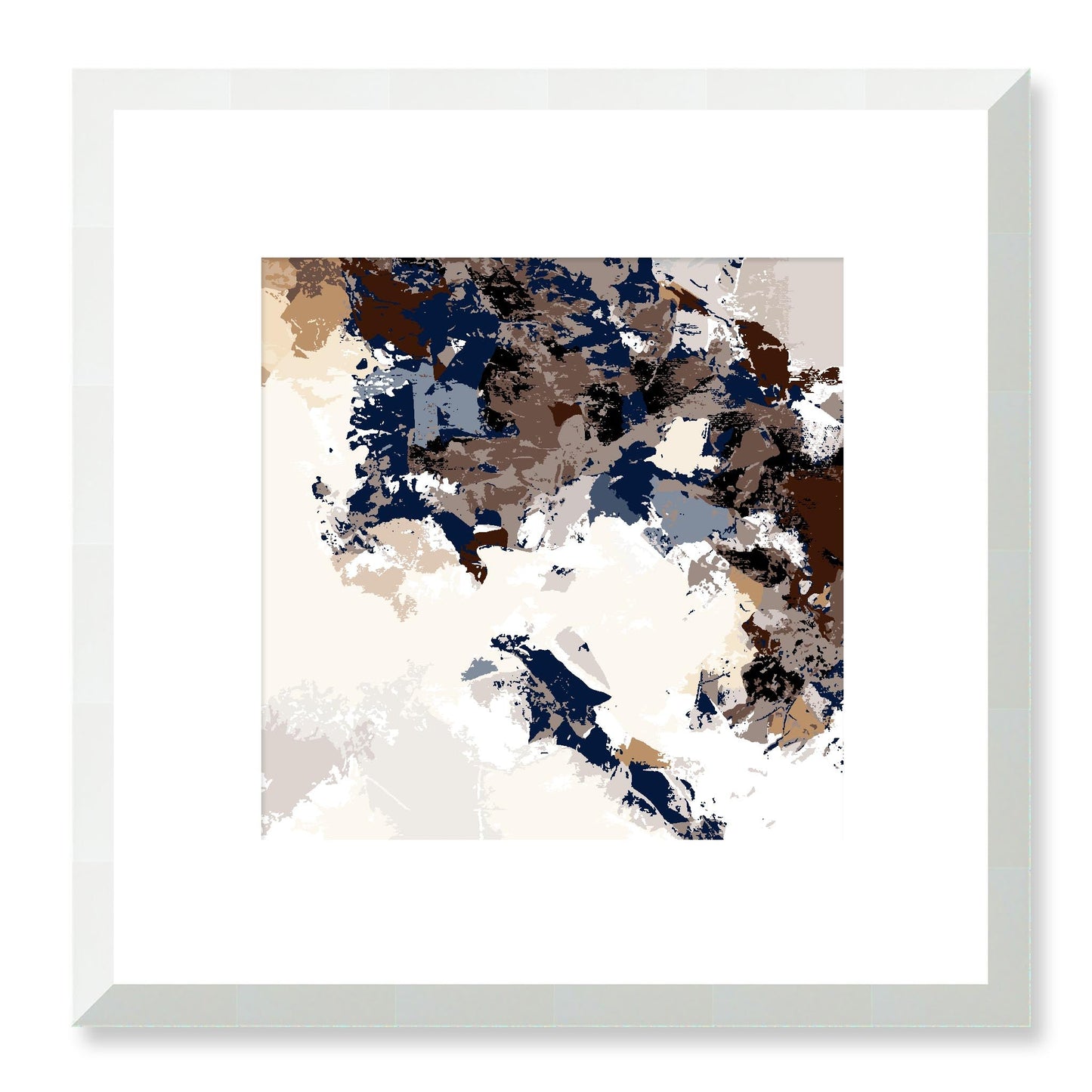 Framed Graphic Art Print, White Mat - 8x8 12x12 16x16 20x20 24x24 28x28 inches | FPS-1160-7693, Prints, Graphic art, White Frame, 30 x 30 cm ,12 x 12 inches