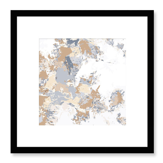 Framed Graphic Art Print, White Mat - 8x8 12x12 16x16 20x20 24x24 28x28 inches | FPS-1160-7695, Prints, Graphic art, Black Frame, 30 x 30 cm ,12 x 12 inches