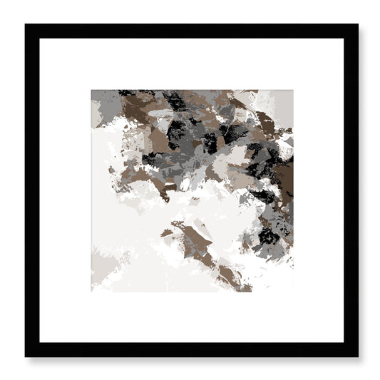 Framed Graphic Art Print, White Mat - 8x8 12x12 16x16 20x20 24x24 28x28 inches | FPS-1170-7693, Prints, Graphic art, Black Frame, 30 x 30 cm ,12 x 12 inches