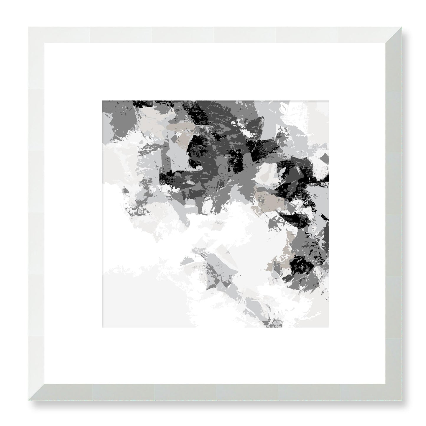 Framed Graphic Art Print, White Mat - 8x8 12x12 16x16 20x20 24x24 28x28 inches | FPS-1200-7693, Prints, Graphic art, White Frame, 30 x 30 cm ,12 x 12 inches