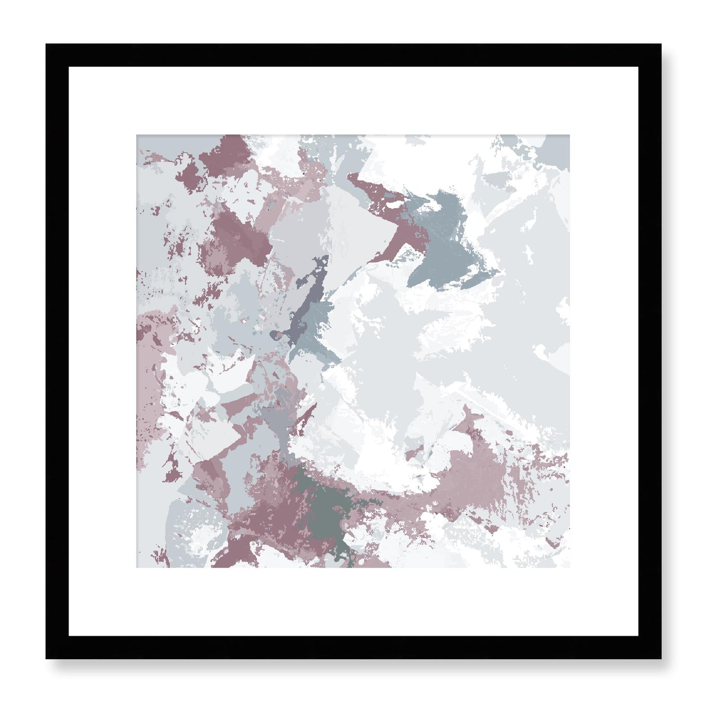 Framed Graphic Art Print, White Mat - 8x8 12x12 16x16 20x20 24x24 28x28 inches | FPS-1210-7691, Prints, Graphic art, Black Frame, 41 x 41 cm ,16 x 16 inches