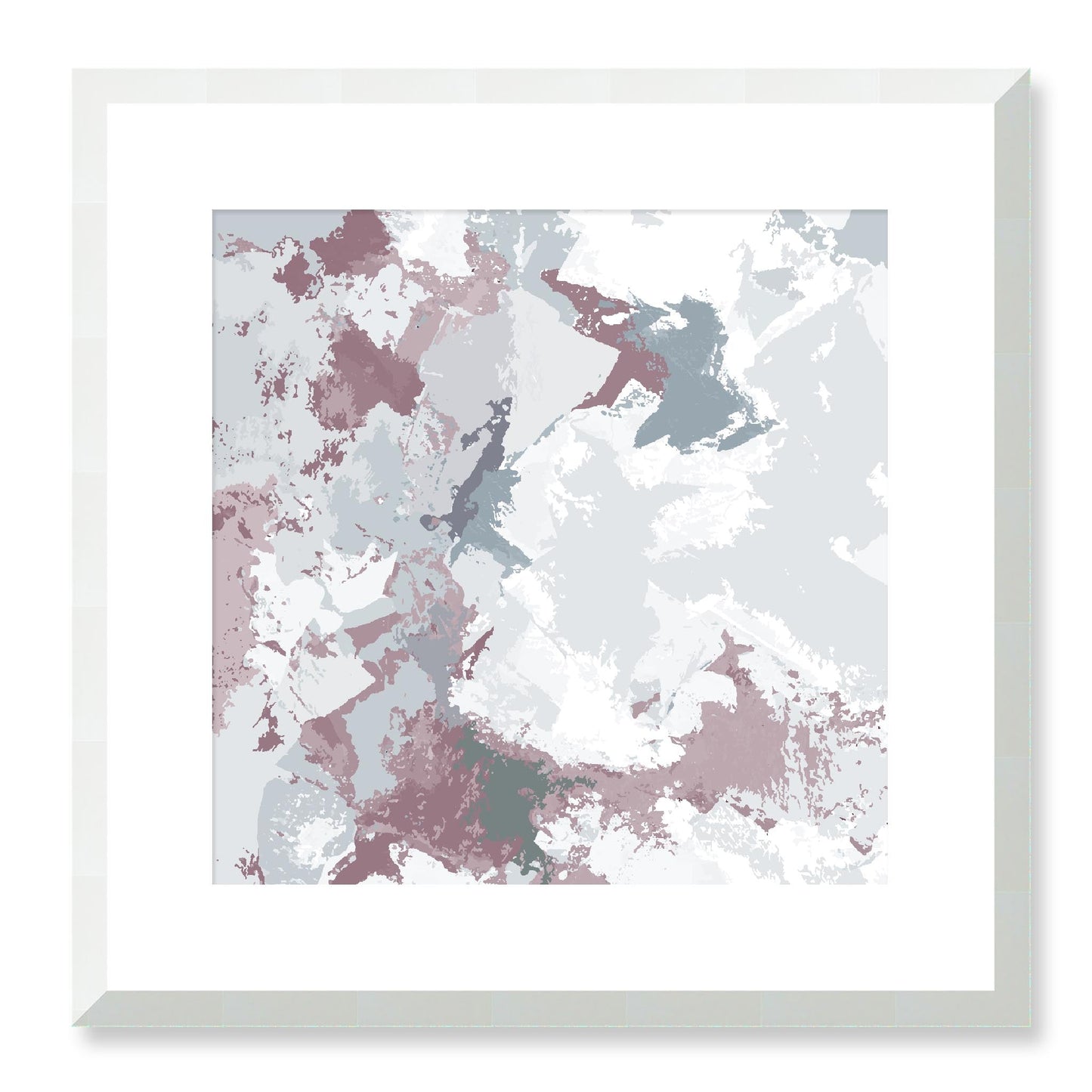 Framed Graphic Art Print, White Mat - 8x8 12x12 16x16 20x20 24x24 28x28 inches | FPS-1210-7691, Prints, Graphic art, White Frame, 41 x 41 cm ,16 x 16 inches