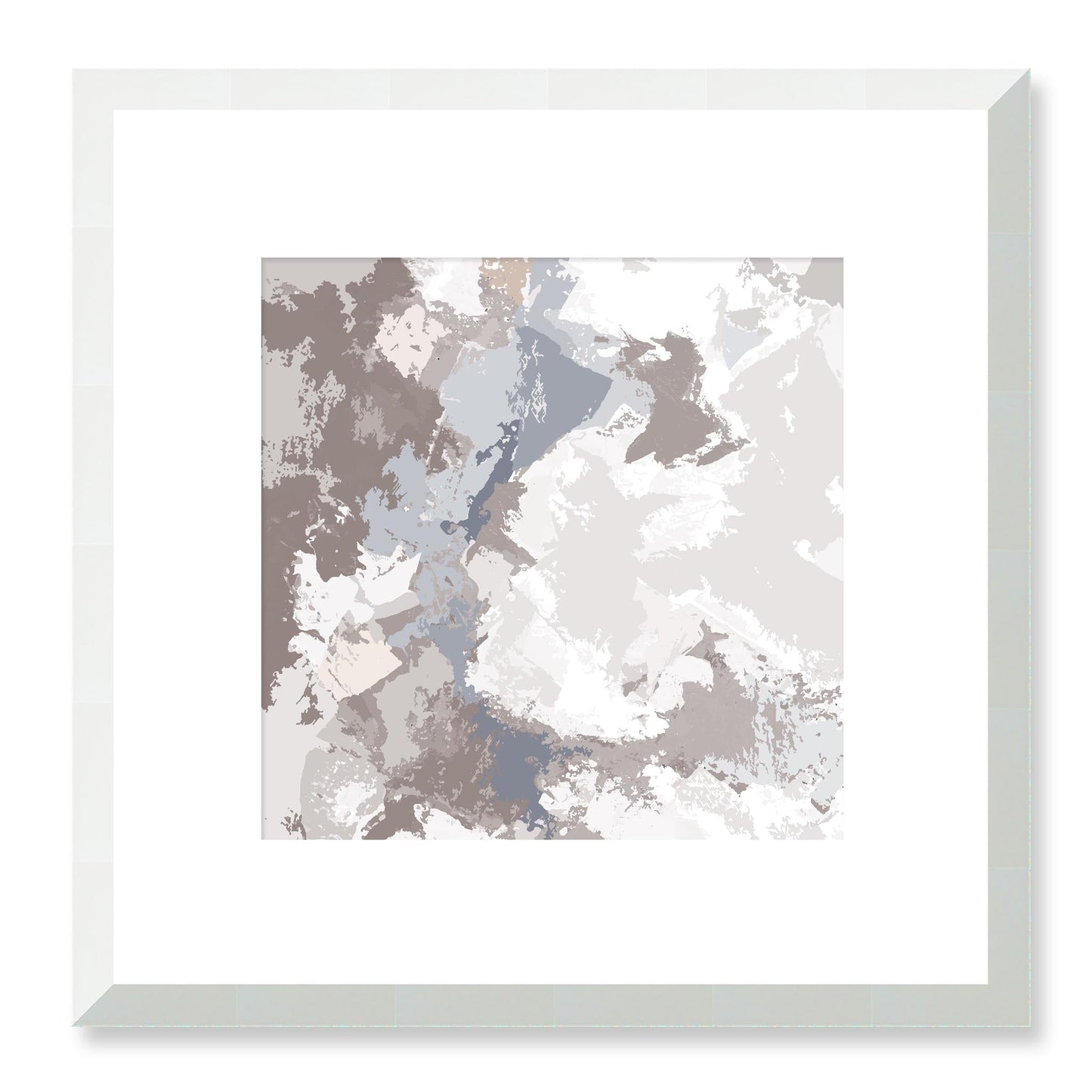 Framed Graphic Art Print, White Mat - 8x8 12x12 16x16 20x20 24x24 28x28 inches | FPS-1220-7691, Prints, Graphic art, White Frame, 30 x 30 cm ,12 x 12 inches