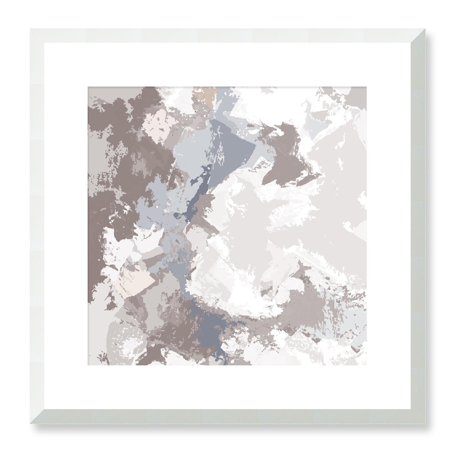 Framed Graphic Art Print, White Mat - 8x8 12x12 16x16 20x20 24x24 28x28 inches | FPS-1220-7691, Prints, Graphic art, White Frame, 41 x 41 cm ,16 x 16 inches