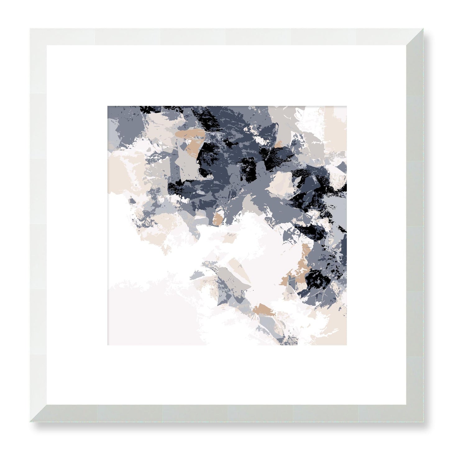 Framed Graphic Art Print, White Mat - 8x8 12x12 16x16 20x20 24x24 28x28 inches | FPS-1220-7693, Prints, Graphic art, White Frame, 30 x 30 cm ,12 x 12 inches
