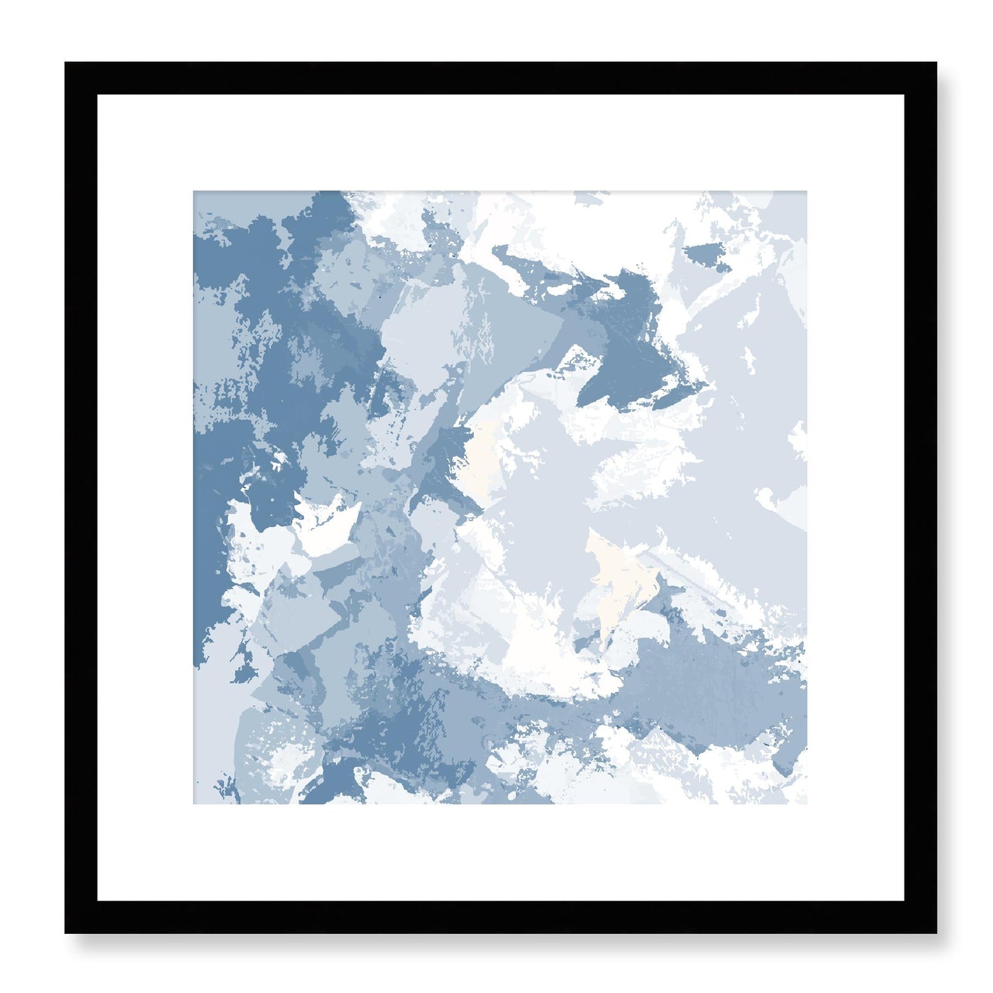 Framed Graphic Art Print, White Mat - 8x8 12x12 16x16 20x20 24x24 28x28 inches | FPS-1230-7691, Prints, Graphic art, Black Frame, 41 x 41 cm ,16 x 16 inches