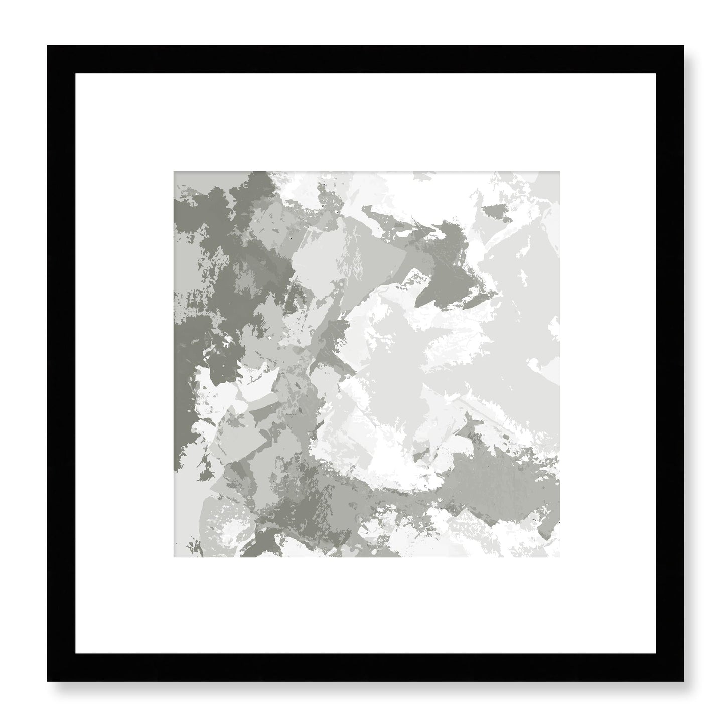 Framed Graphic Art Print, White Mat - 8x8 12x12 16x16 20x20 24x24 28x28 inches | FPS-1240-7691, Prints, Graphic art, Black Frame, 30 x 30 cm ,12 x 12 inches