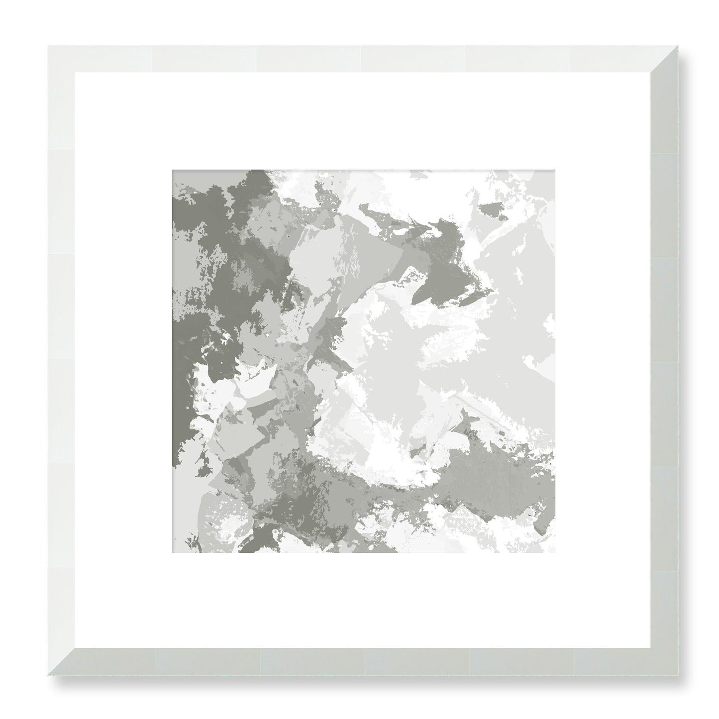 Framed Graphic Art Print, White Mat - 8x8 12x12 16x16 20x20 24x24 28x28 inches | FPS-1240-7691, Prints, Graphic art, White Frame, 30 x 30 cm ,12 x 12 inches
