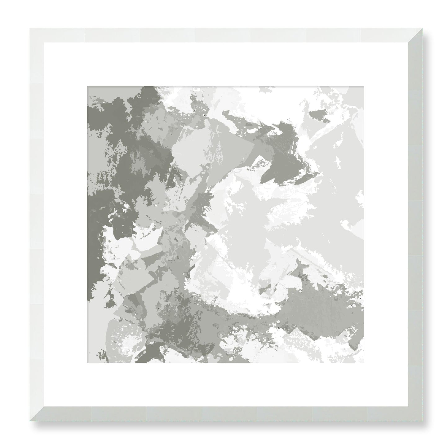 Framed Graphic Art Print, White Mat - 8x8 12x12 16x16 20x20 24x24 28x28 inches | FPS-1240-7691, Prints, Graphic art, White Frame, 41 x 41 cm ,16 x 16 inches