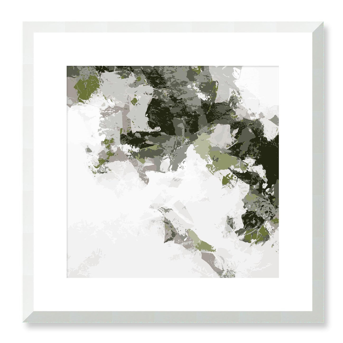 Framed Graphic Art Print, White Mat - 8x8 12x12 16x16 20x20 24x24 28x28 inches | FPS-1240-7693, Prints, Graphic art, White Frame, 41 x 41 cm ,16 x 16 inches